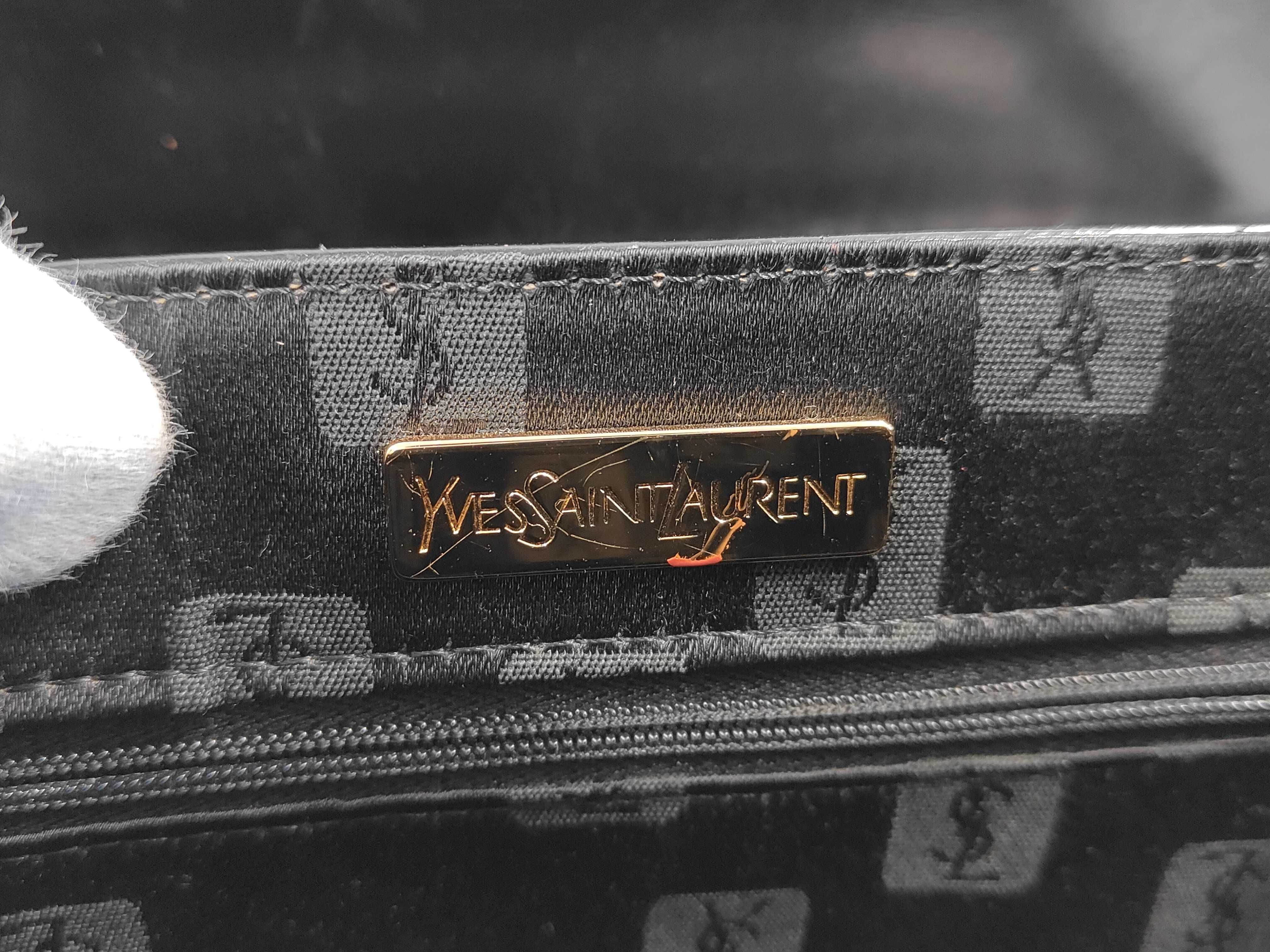 hardware leather handbag — view 8