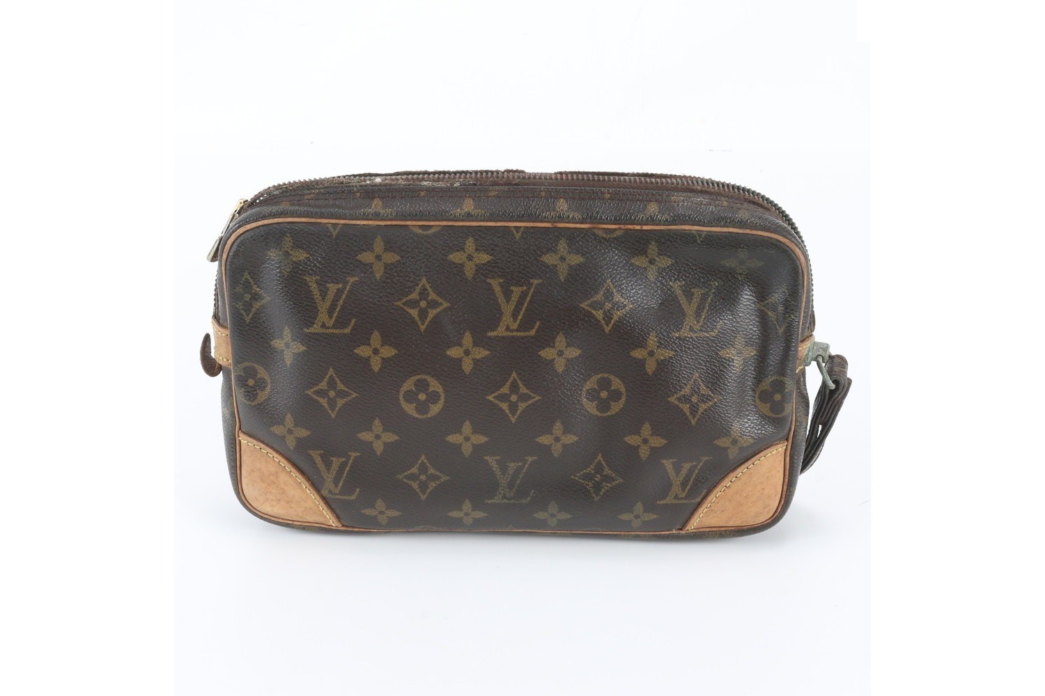 Monogram Marly Dragonne GM M51825 Leather Second Bag — view 3