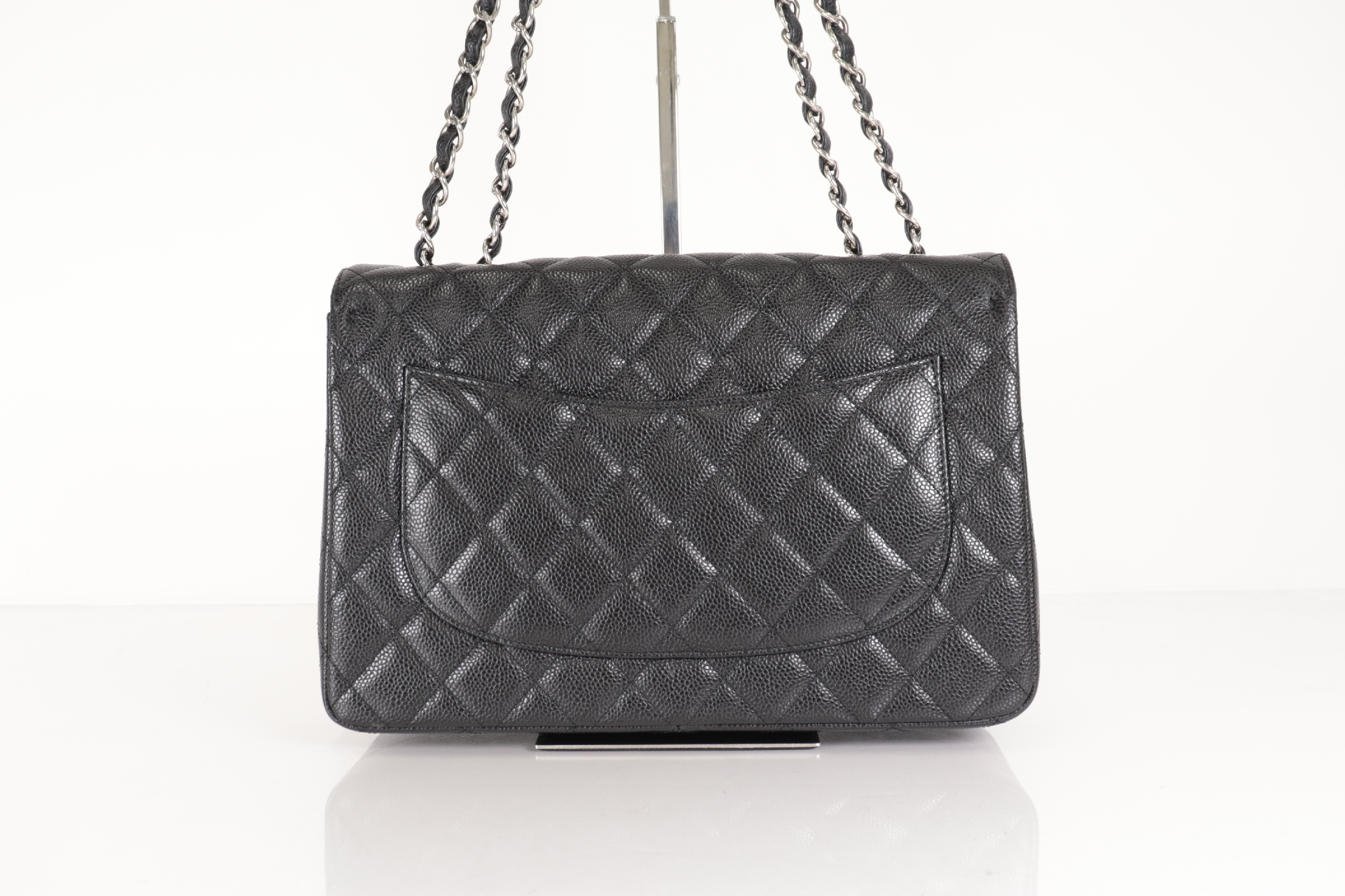 Caviar Chain Shoulder Bag W30 (Serial Number 29) — view 3