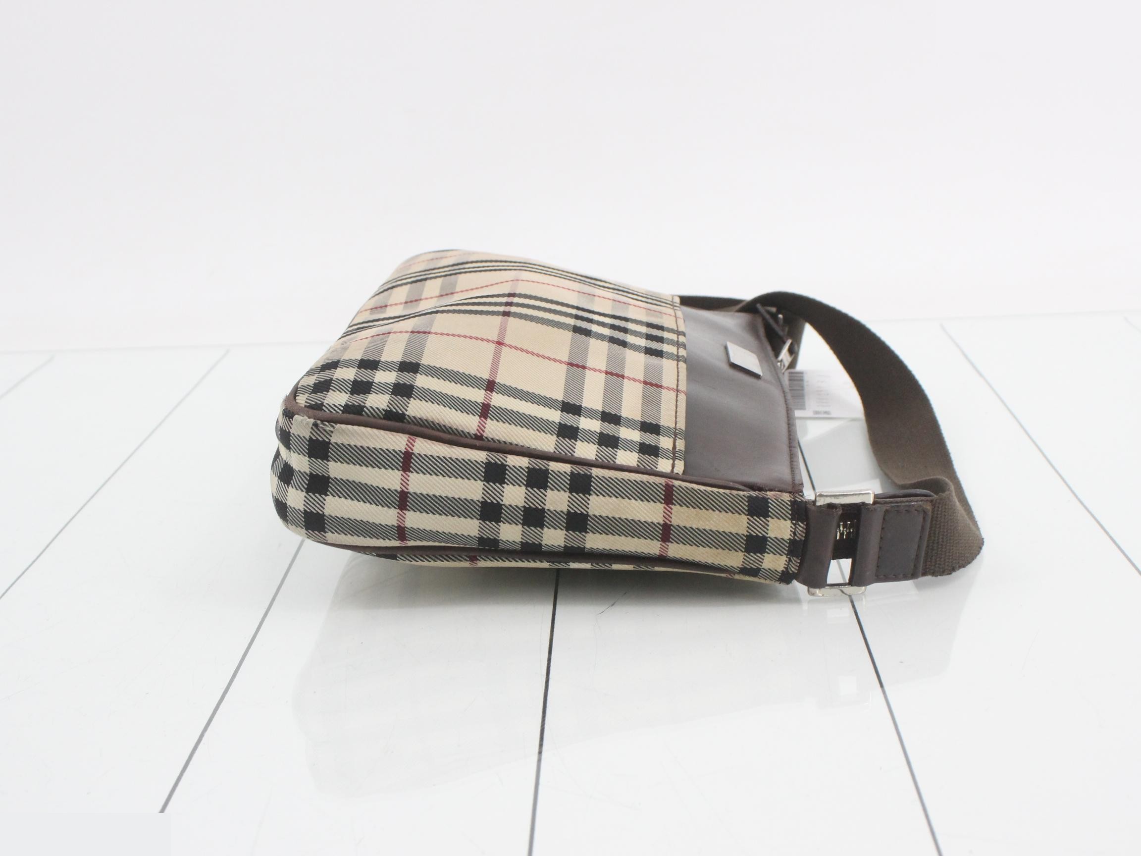 shoulder bag, Nova check pattern. — view 3