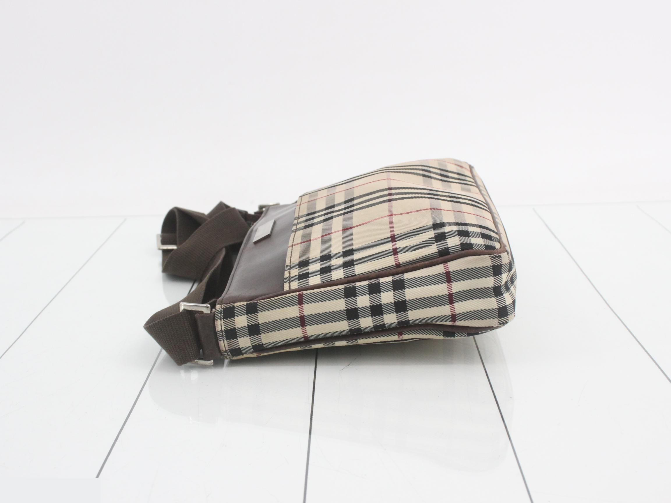 shoulder bag, Nova check pattern. — view 4