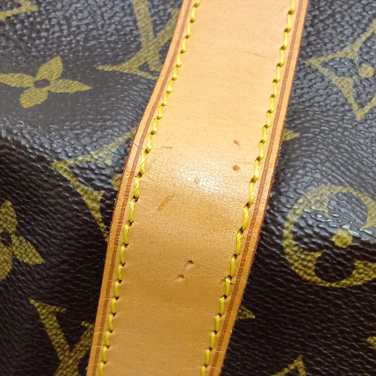 Monogram Keepall 55 M41424 FL1012 Brown with initials — view 11
