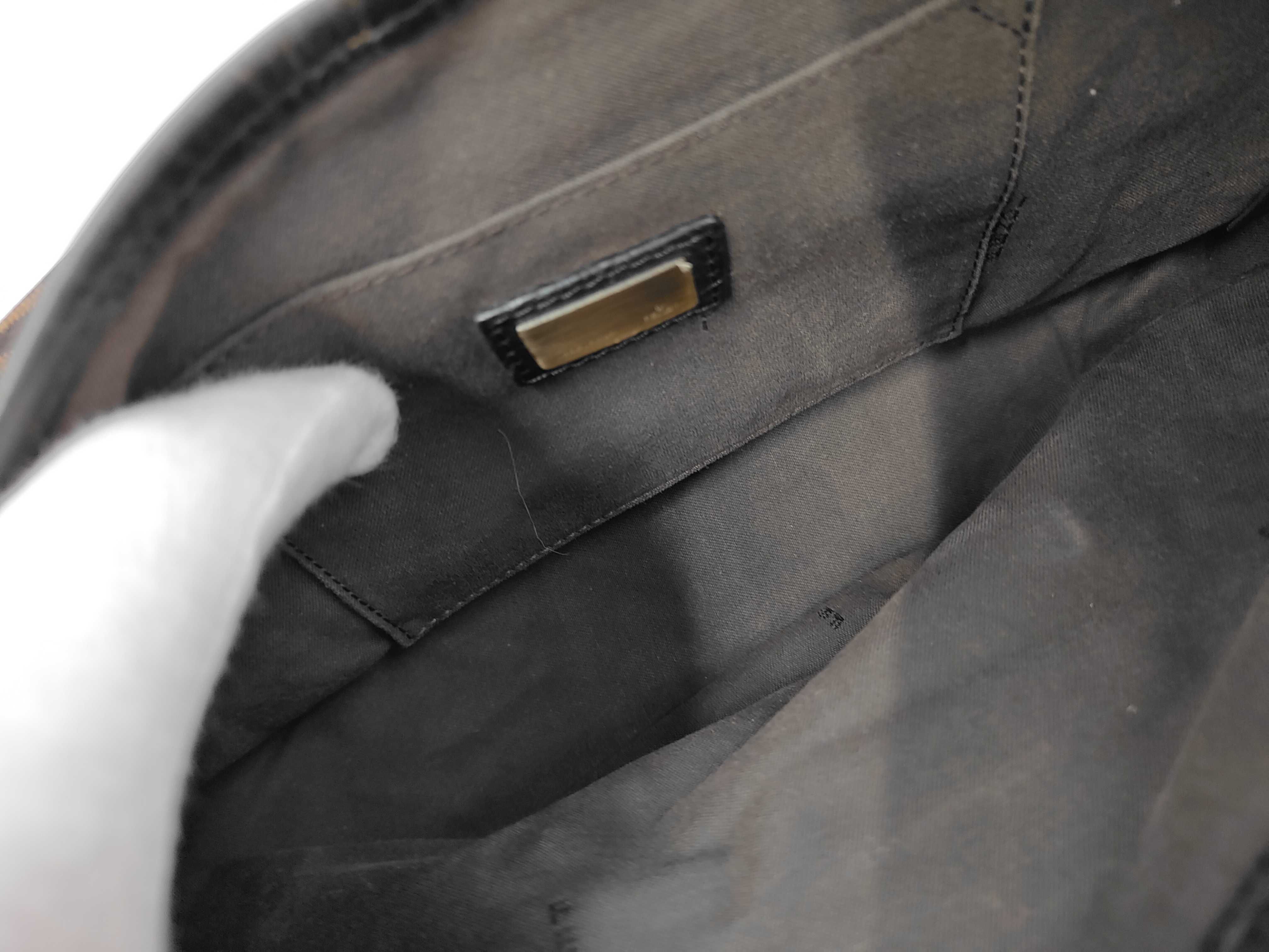 Zucca Shoulder Canvas Leather Shoulder Bag — view 9