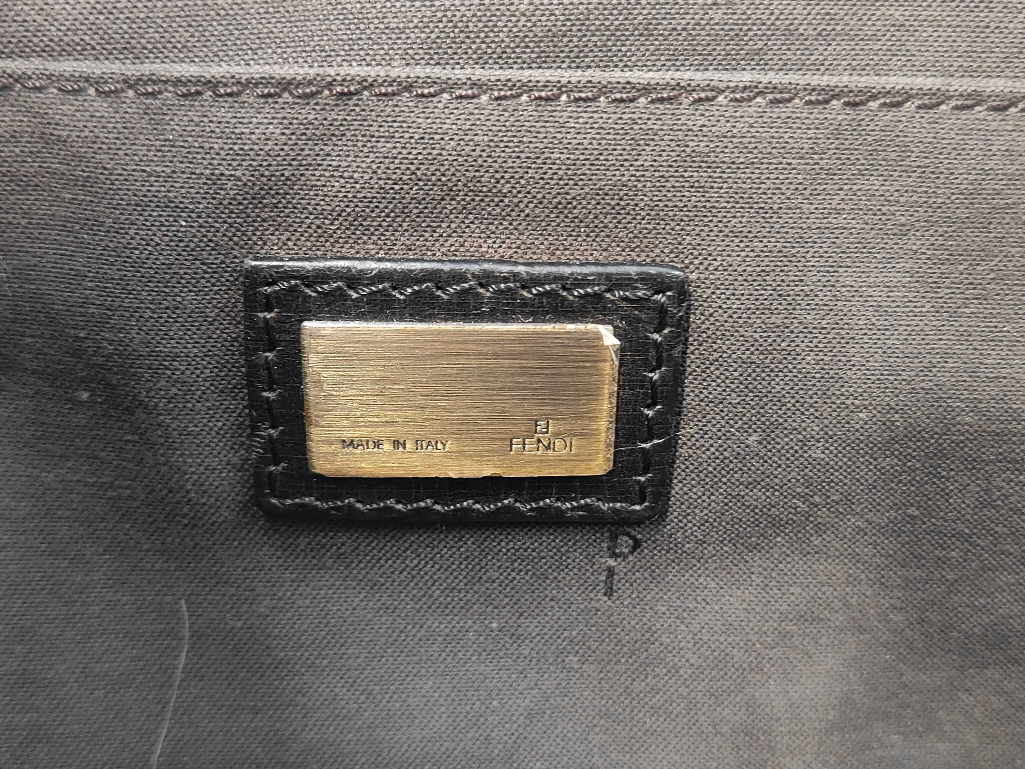 Zucca Shoulder Canvas Leather Shoulder Bag — view 10
