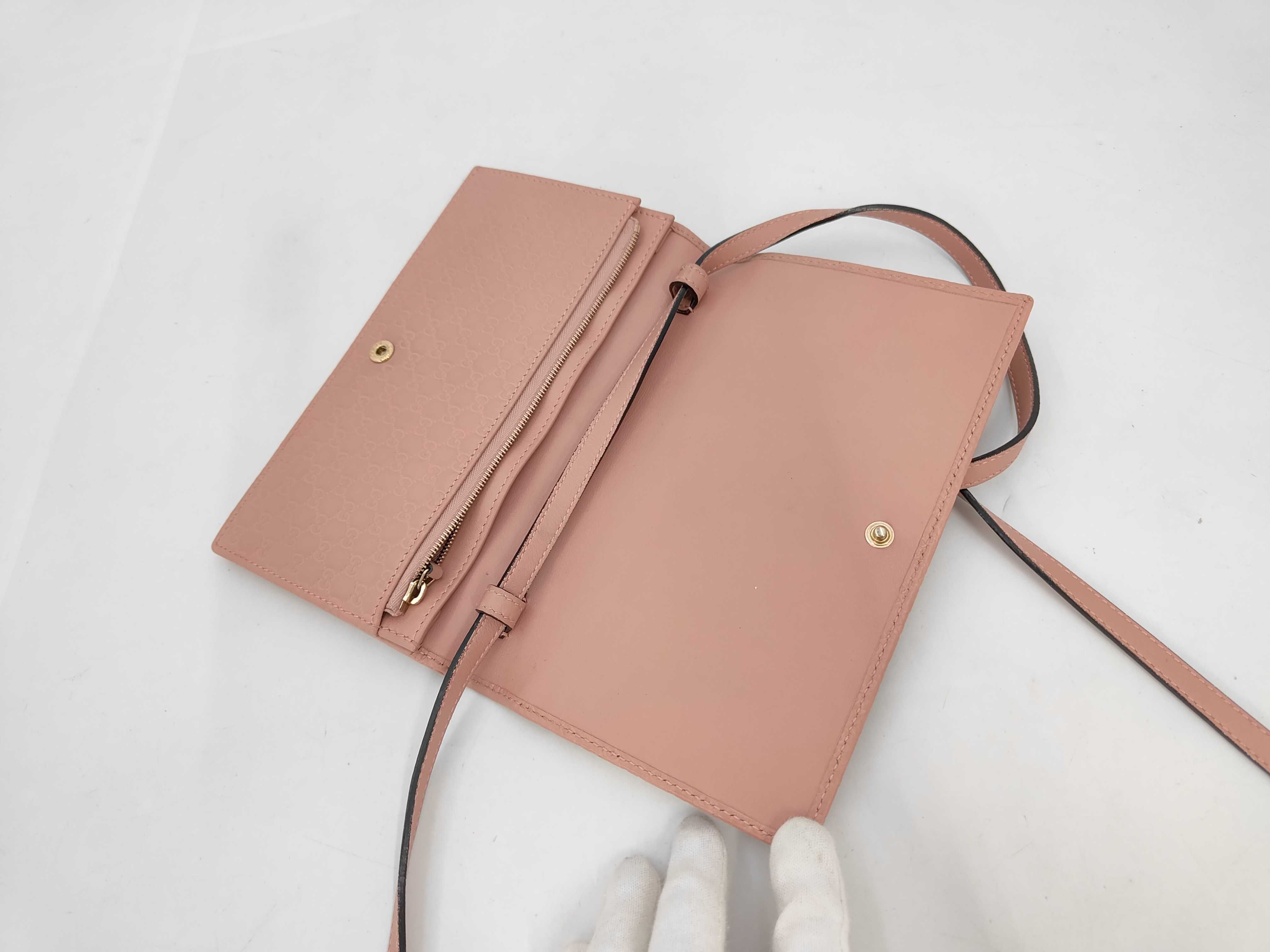 Microguccissima Leather Crossbody Bag (Shoulder Bag) — view 8
