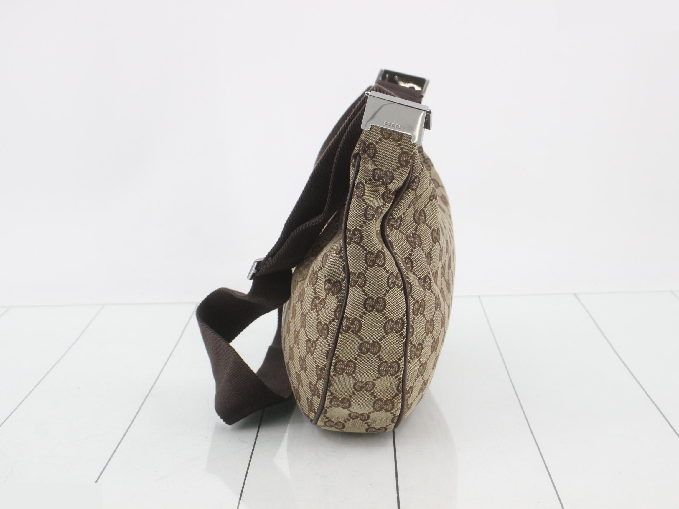 GG Canvas (Bag) - Shoulder Bag - Brown — view 3