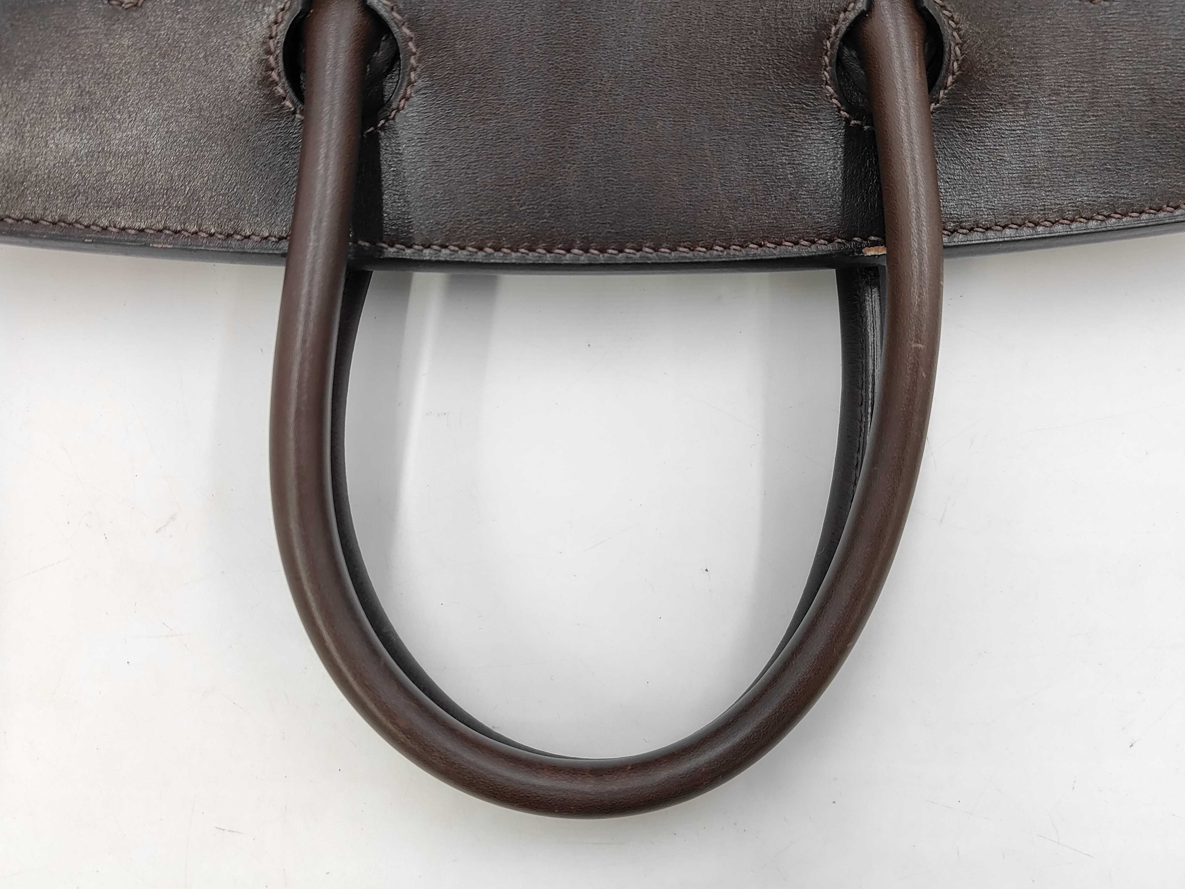 Birkin 30 Box Calf Brown Gold Hardware I Stamp Handbag — view 8