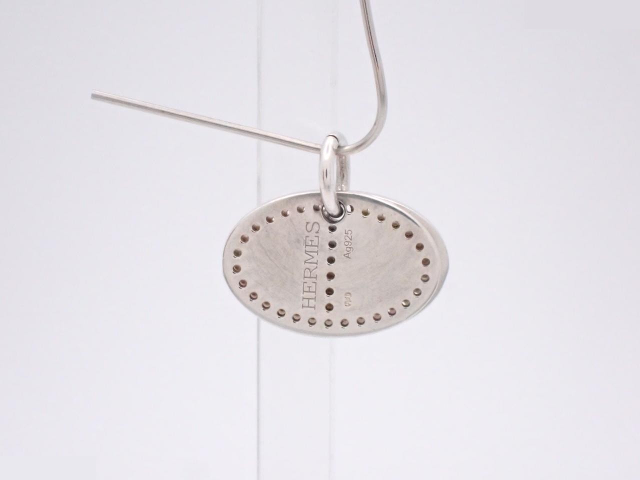 Evelyn (precious metal) charm pendant, 925 sterling silver / 3.7g — view 2