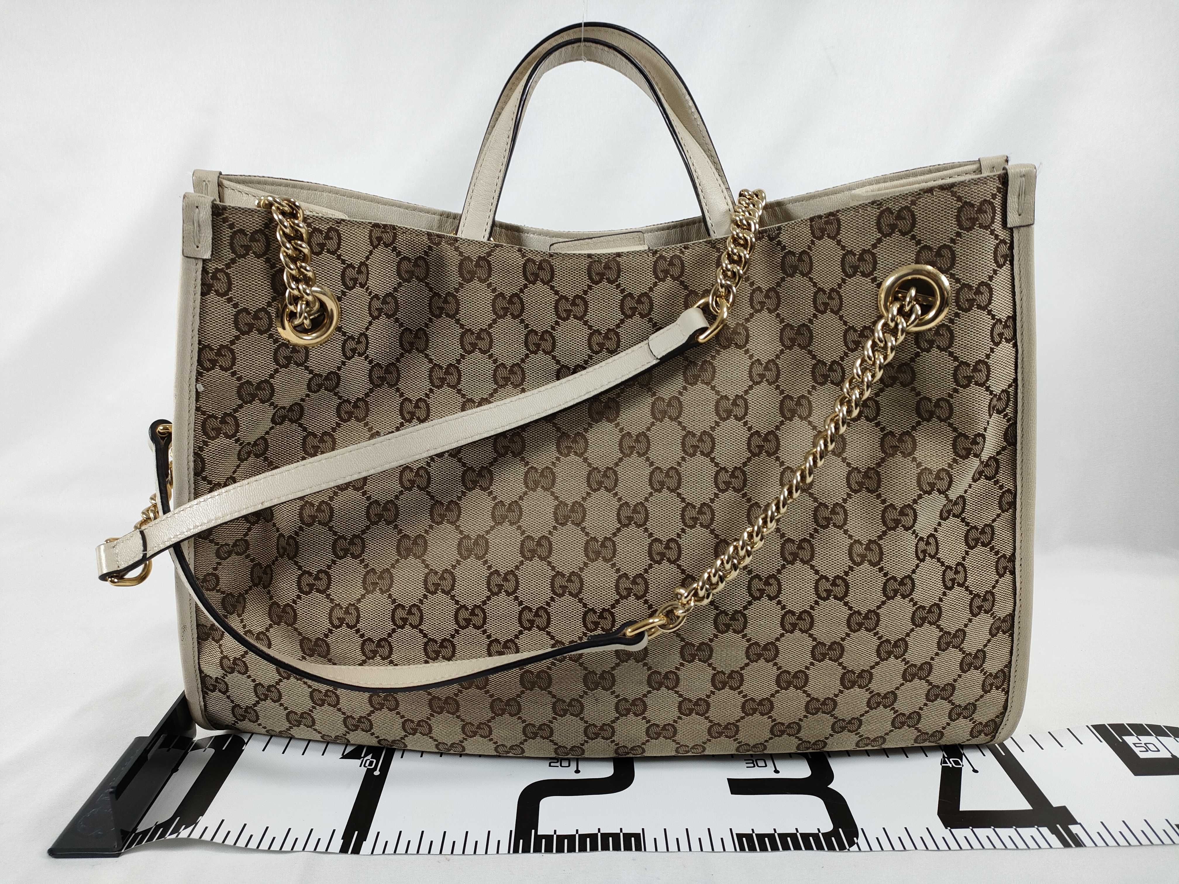 GG Canvas Gucci Horsebit Tote Bag 2-way Tote Bag — view 2