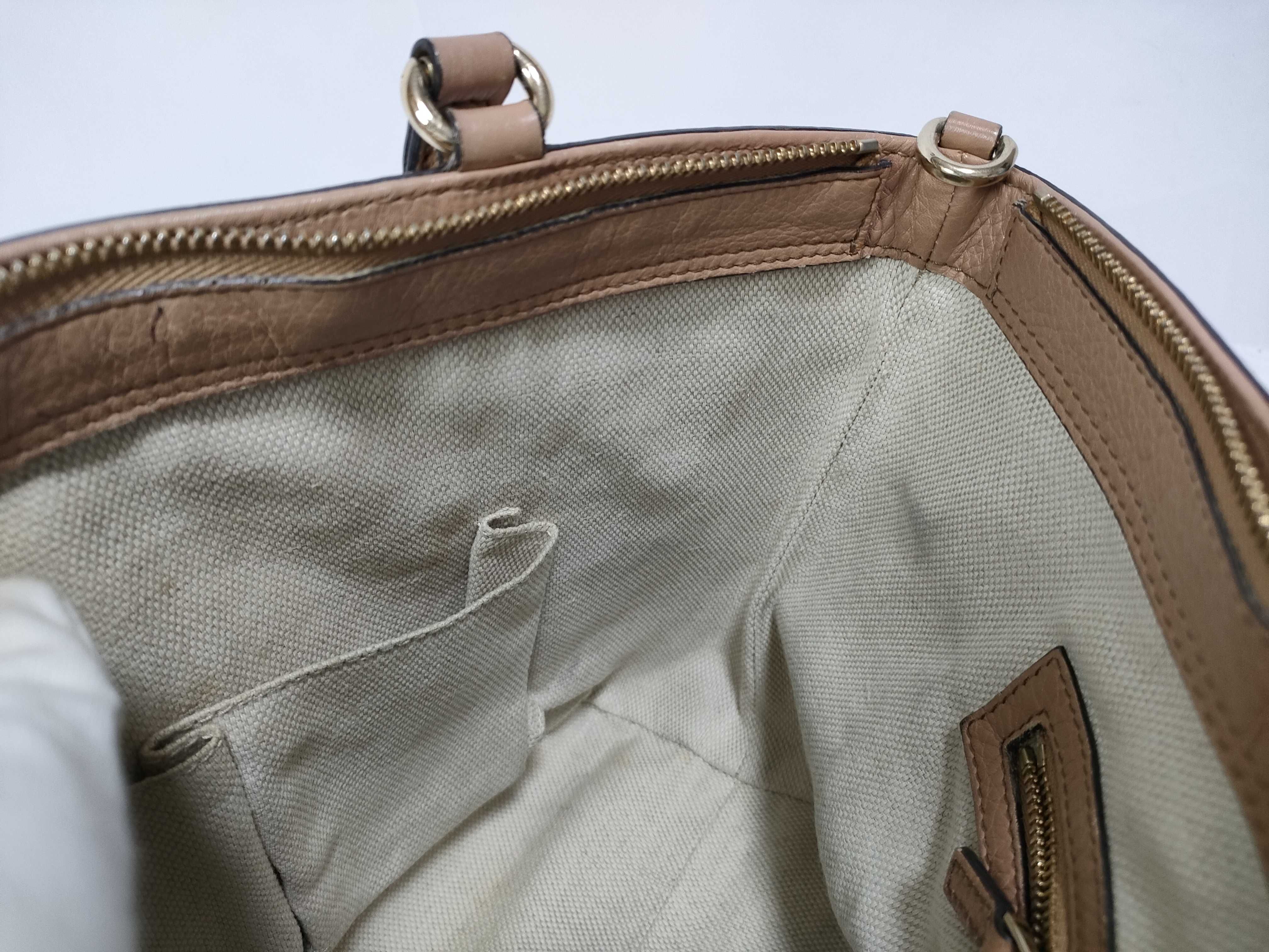 Soho Interlocking Leather Handbag — view 14