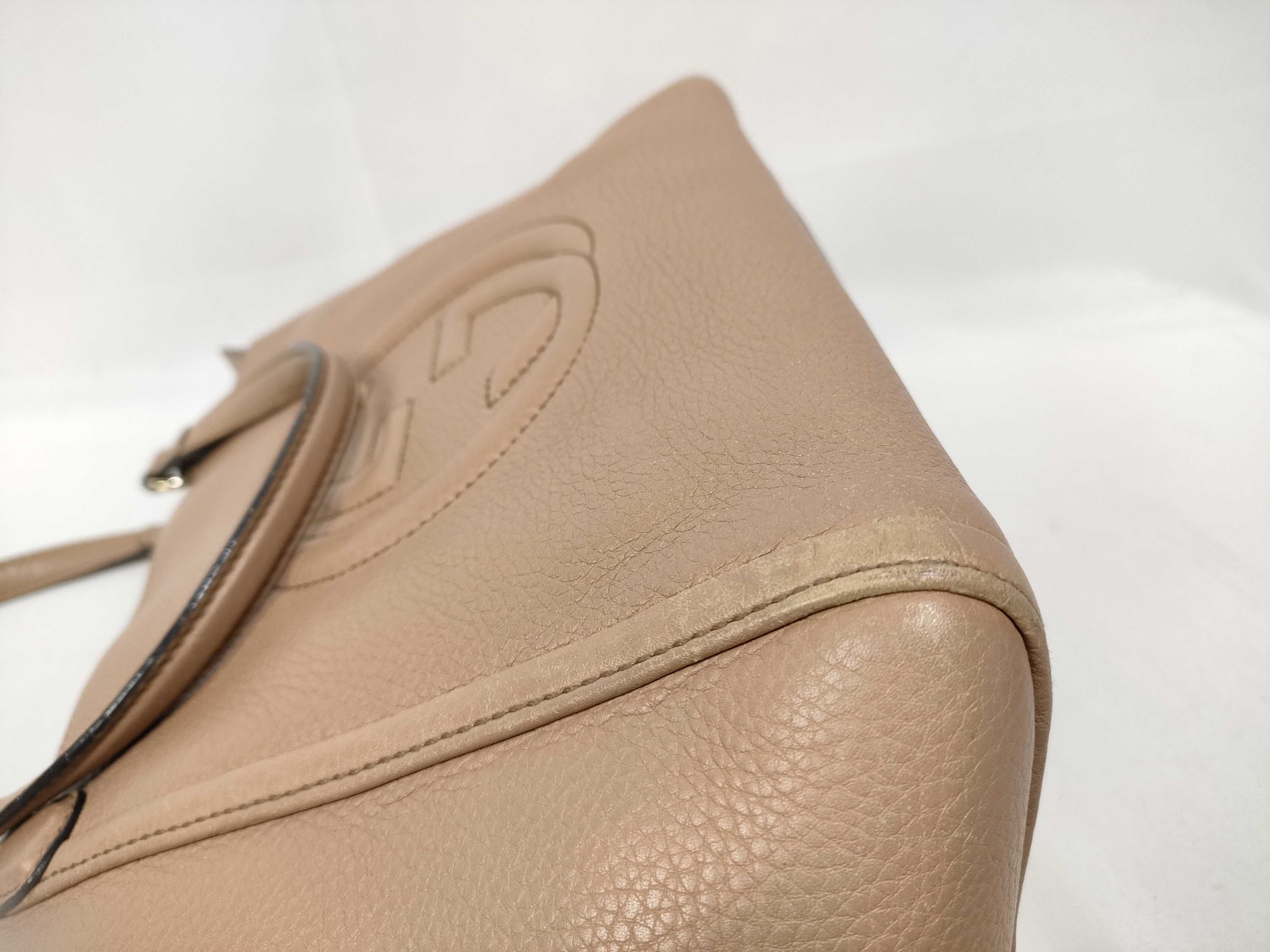Soho Interlocking Leather Handbag — view 5