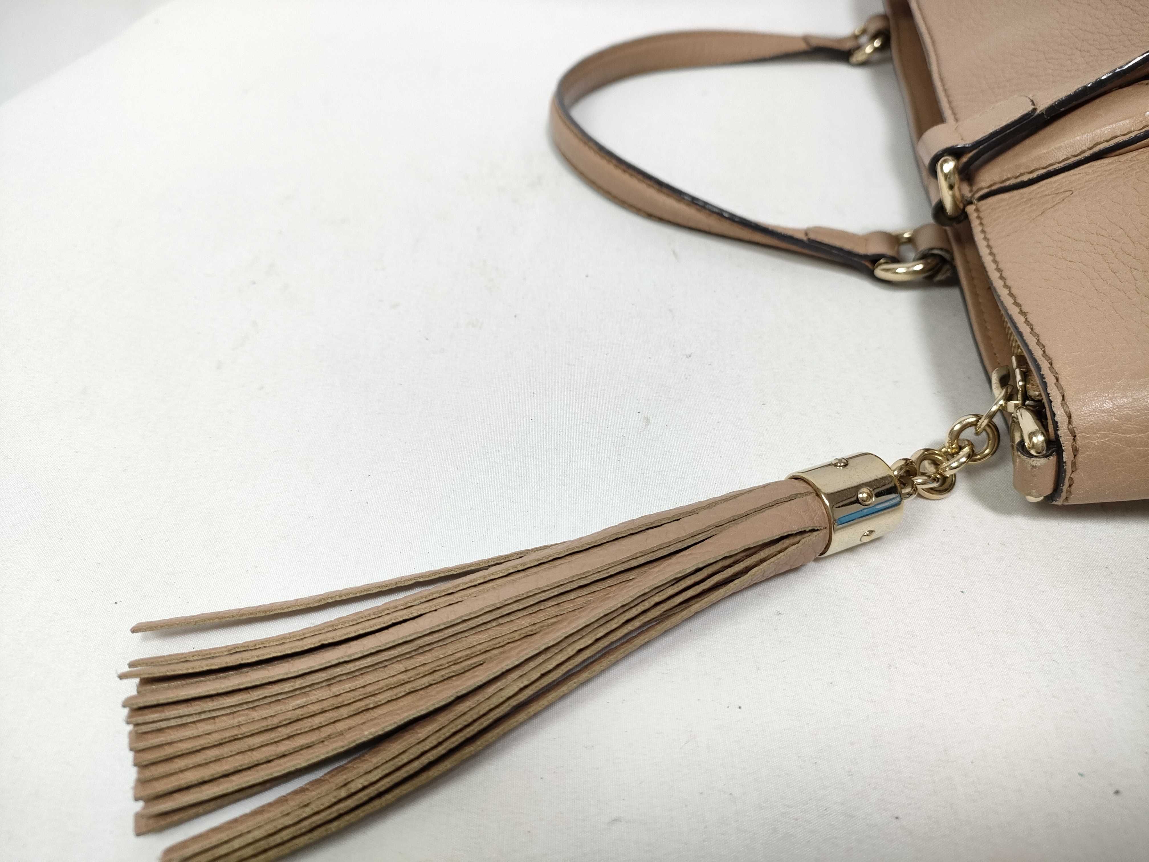 Soho Interlocking Leather Handbag — view 7