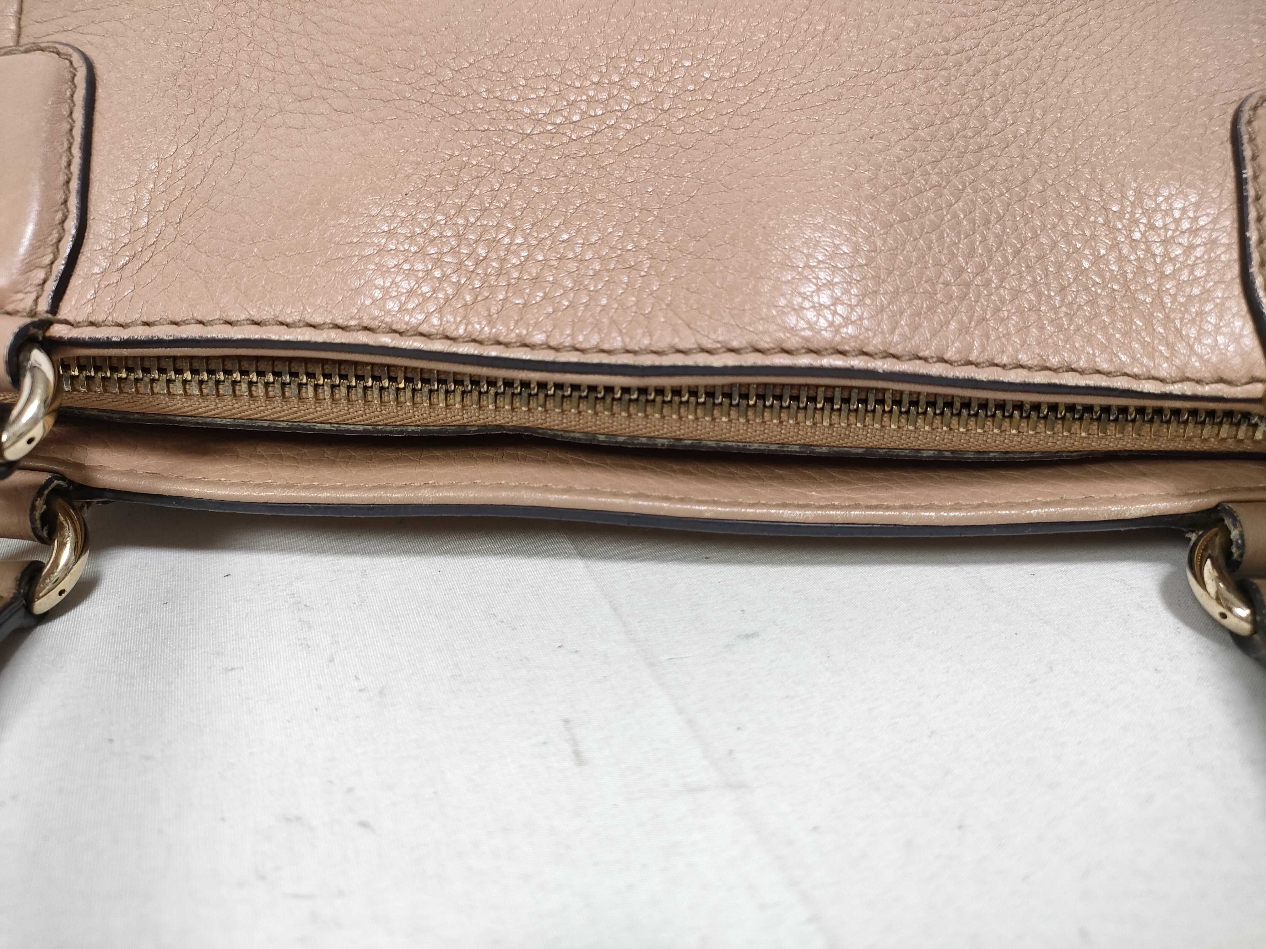 Soho Interlocking Leather Handbag — view 9
