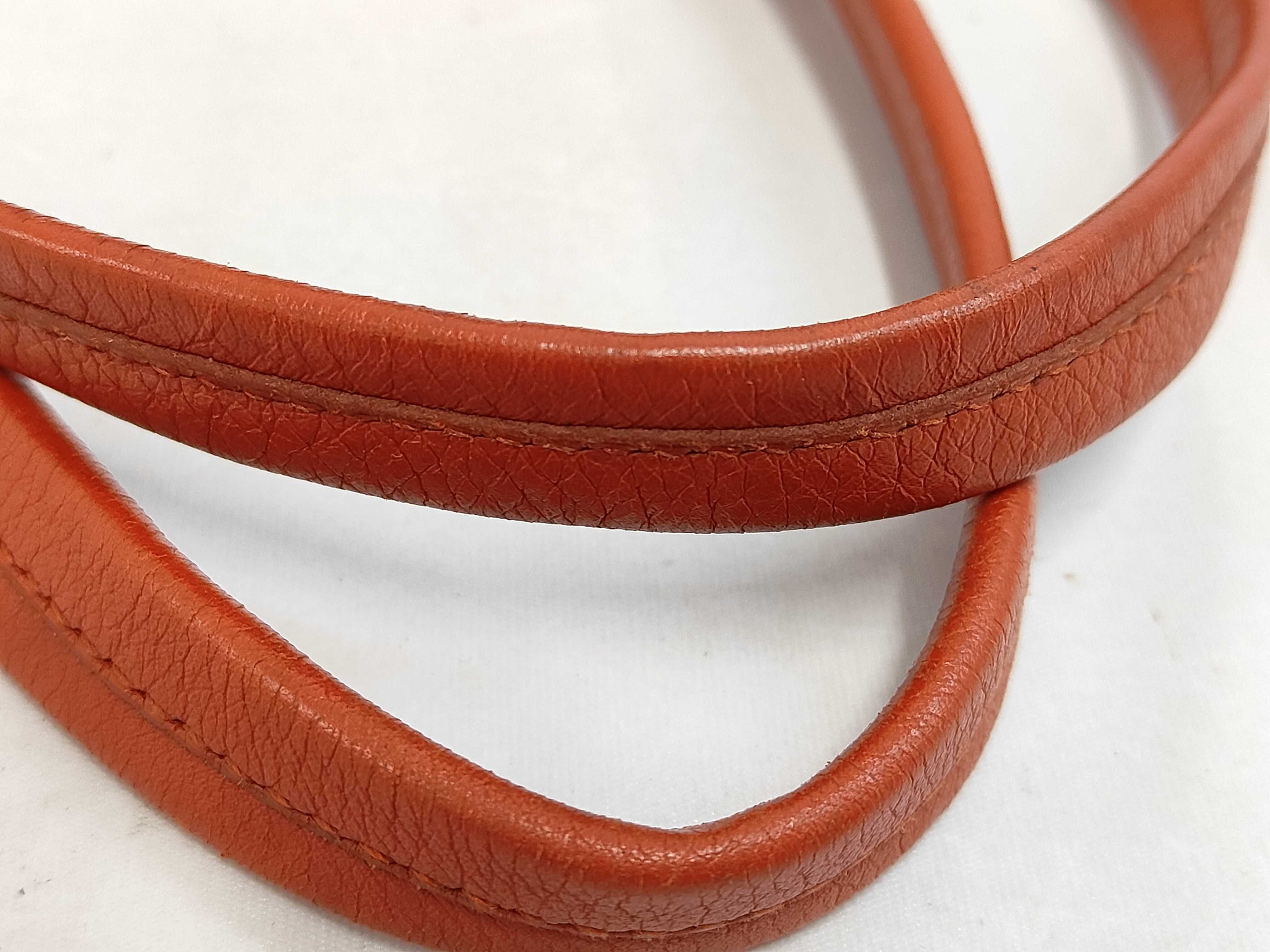 Shoulder Bag Orange Leather Shoulder Bag — view 5