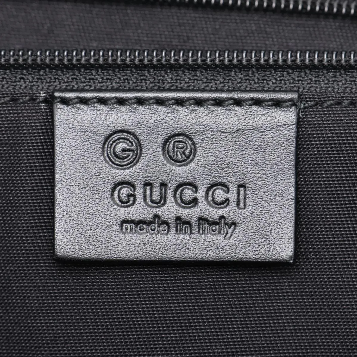 GG Canvas x Leather Tote Bag Green 285768 Outlet — view 9