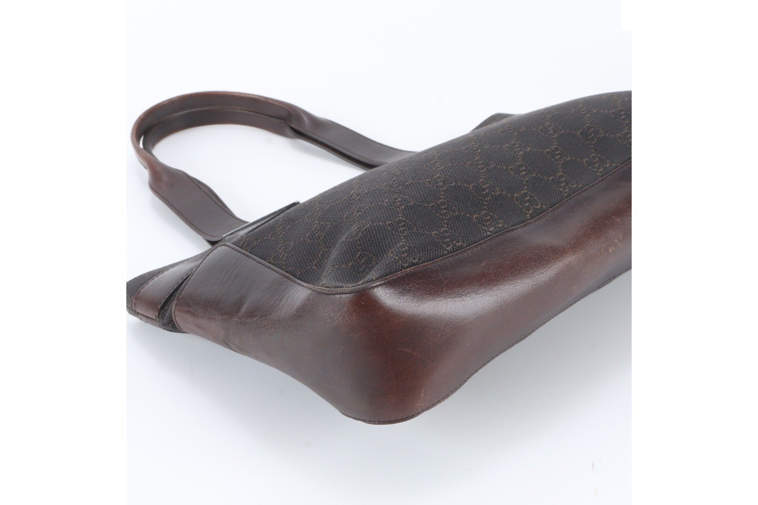 GG Canvas 73983 Leather Tote Bag — view 5
