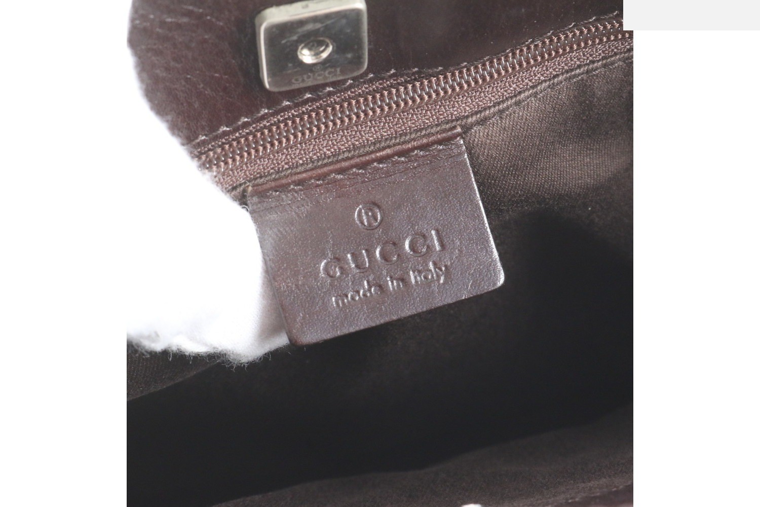 GG Canvas 73983 Leather Tote Bag — view 8