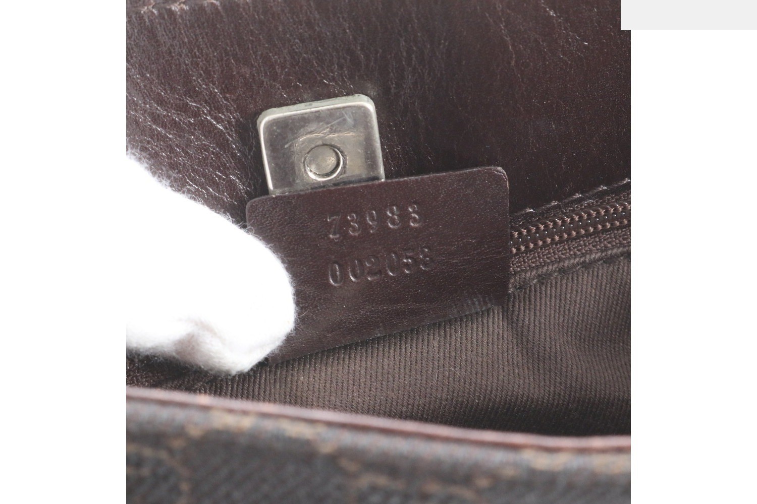 GG Canvas 73983 Leather Tote Bag — view 9