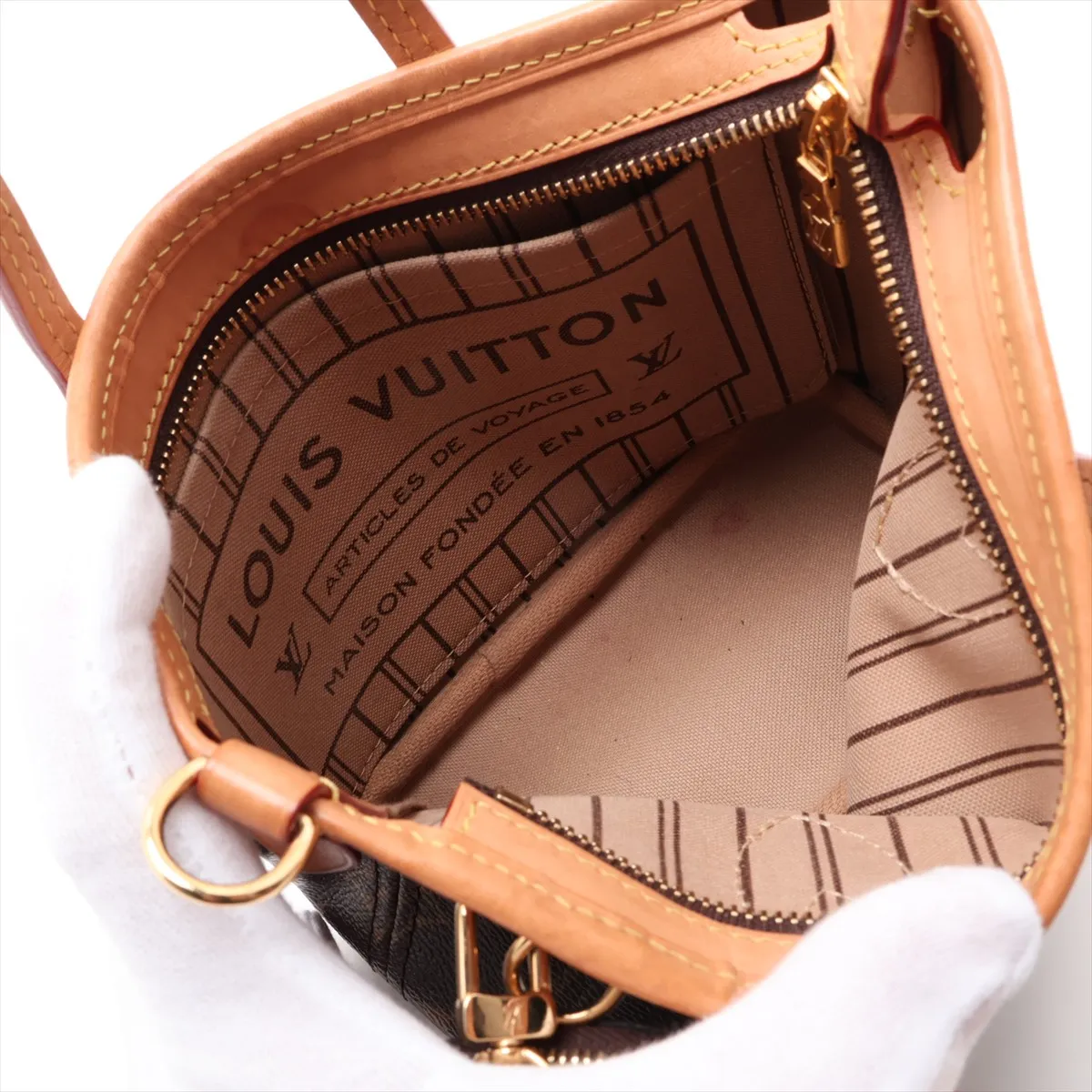 Monogram Neverfull BB M46705 Brown (RFID detected) — view 8