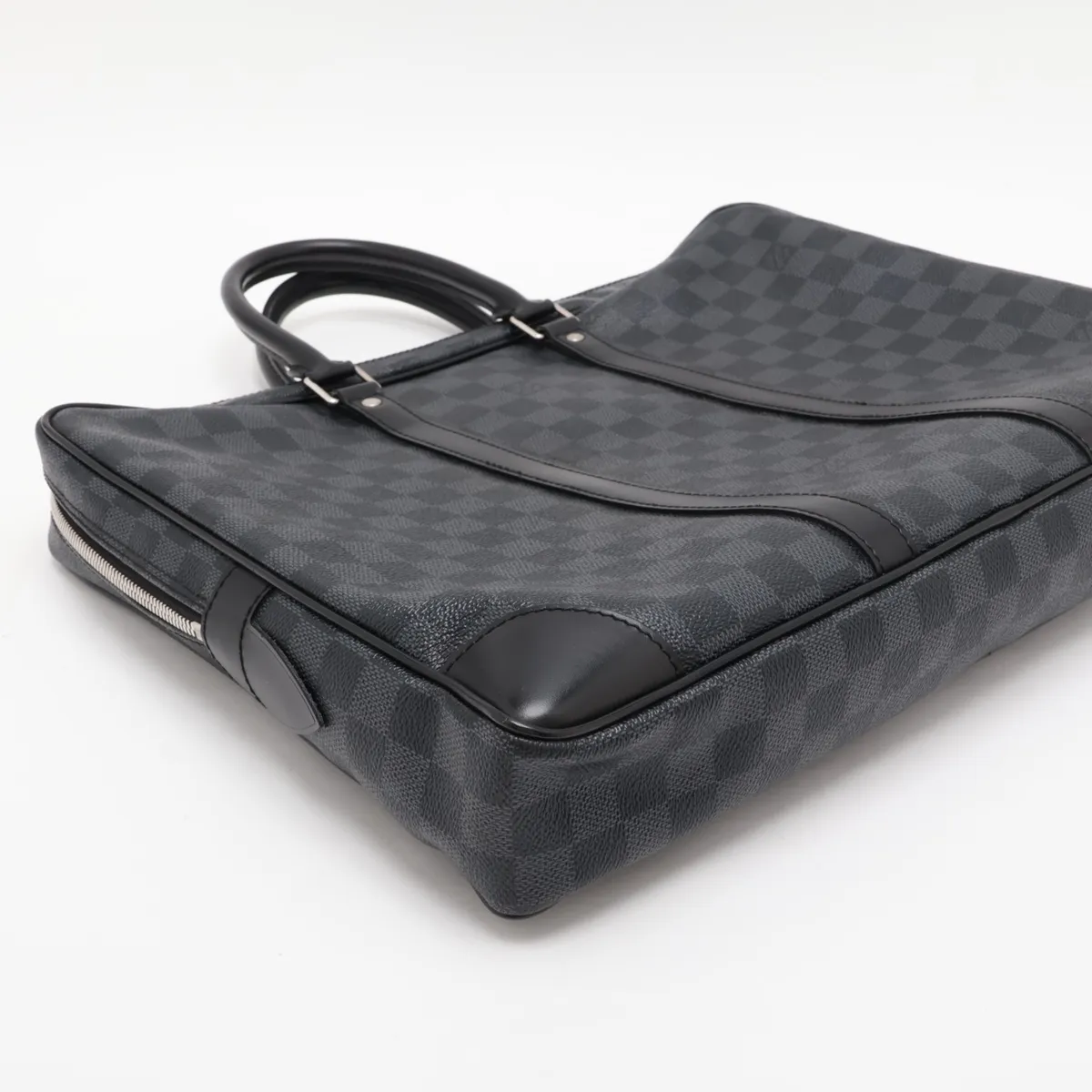 Damier Graphite Port Document Voyage N41125 BA4113 Black — view 4