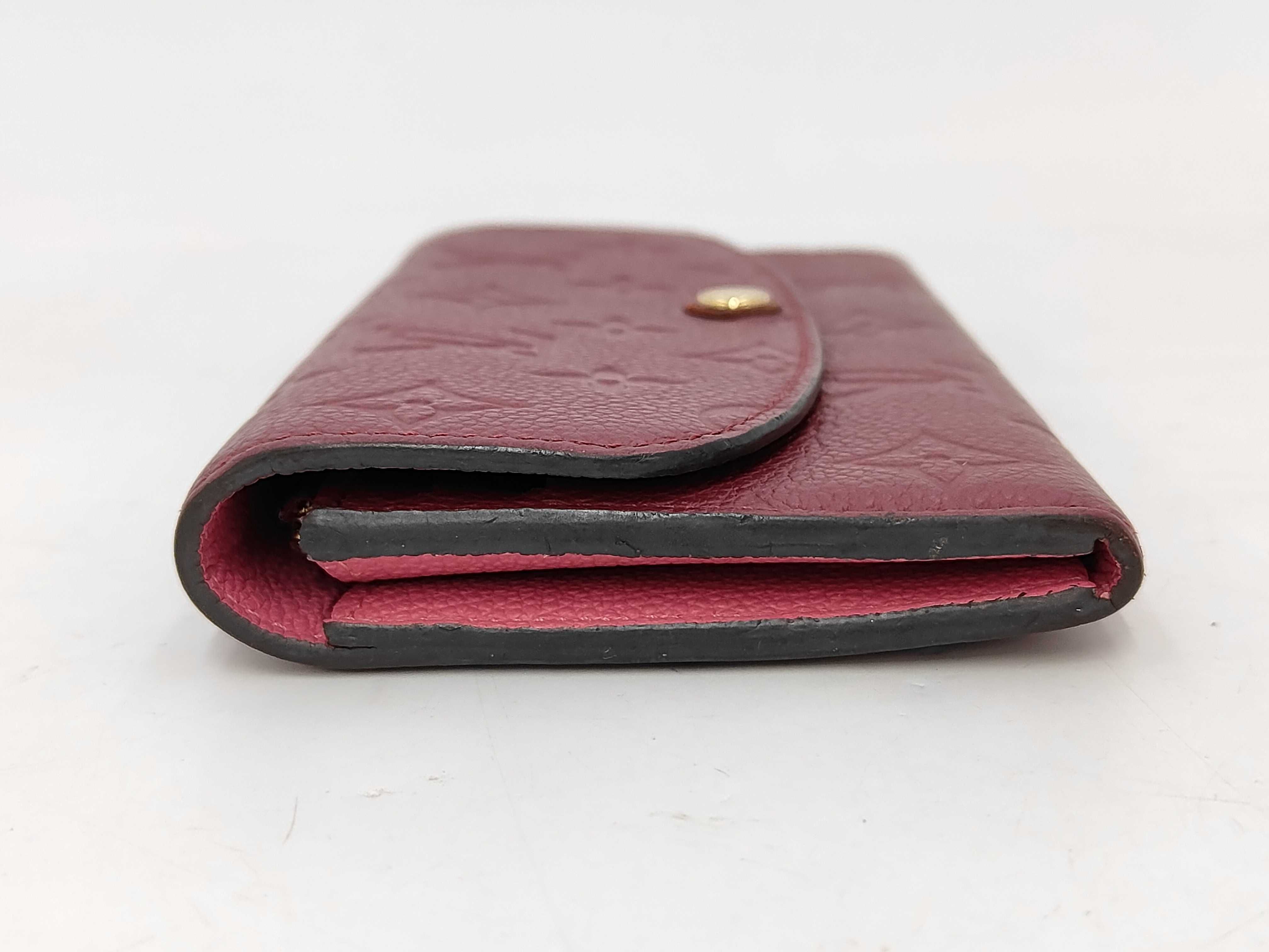 Monogram Empreinte Louis Vuitton Empreinte Portefeuille Emilie Raisin CA3187 Wallet — view 6