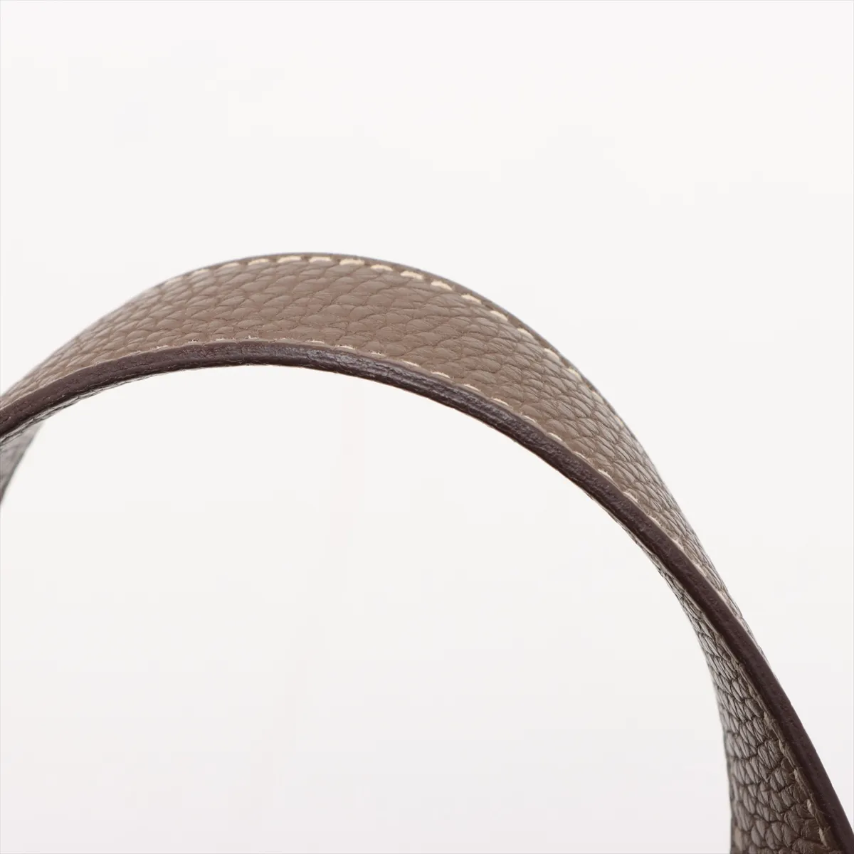 Picotan Lock 22 MM Taurillon Clemence Etoupe Silver Hardware Y:2020 — view 9