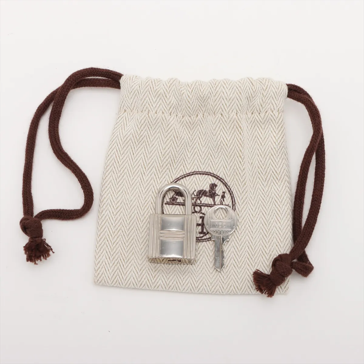 Picotan Lock 22 MM Taurillon Clemence Etoupe Silver Hardware Y:2020 — view 10