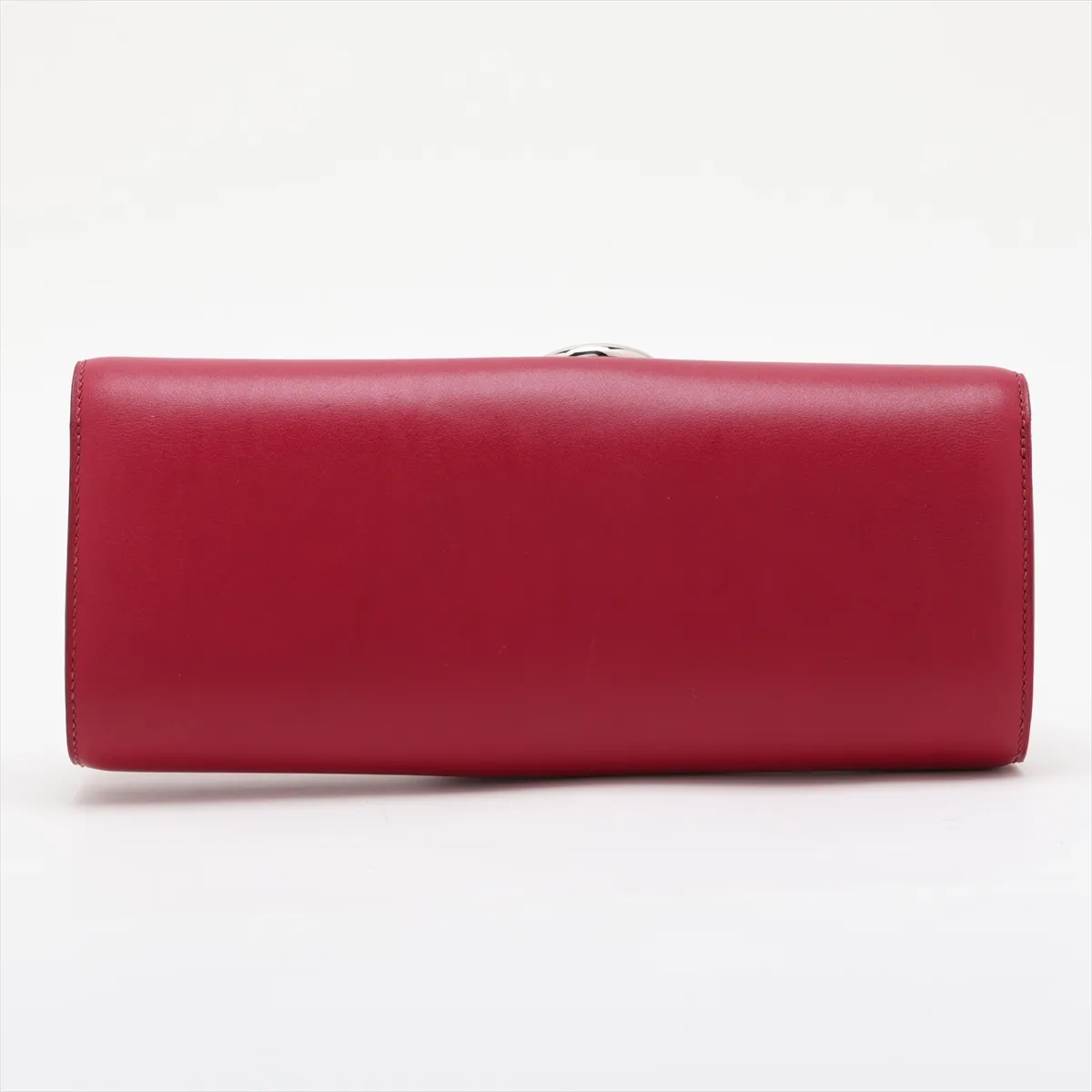 Pochette Ege Veau Tadelakt Ruby Silver Hardware P:2012 — view 2