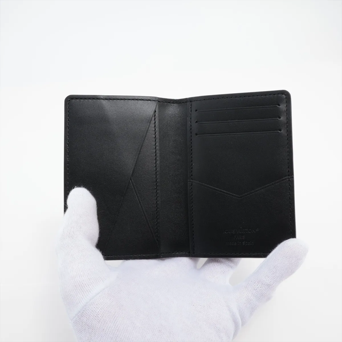 Monogram Midnight Card Case Organizer de Poche M26775 Black Card Case (RFID detected) — view 3