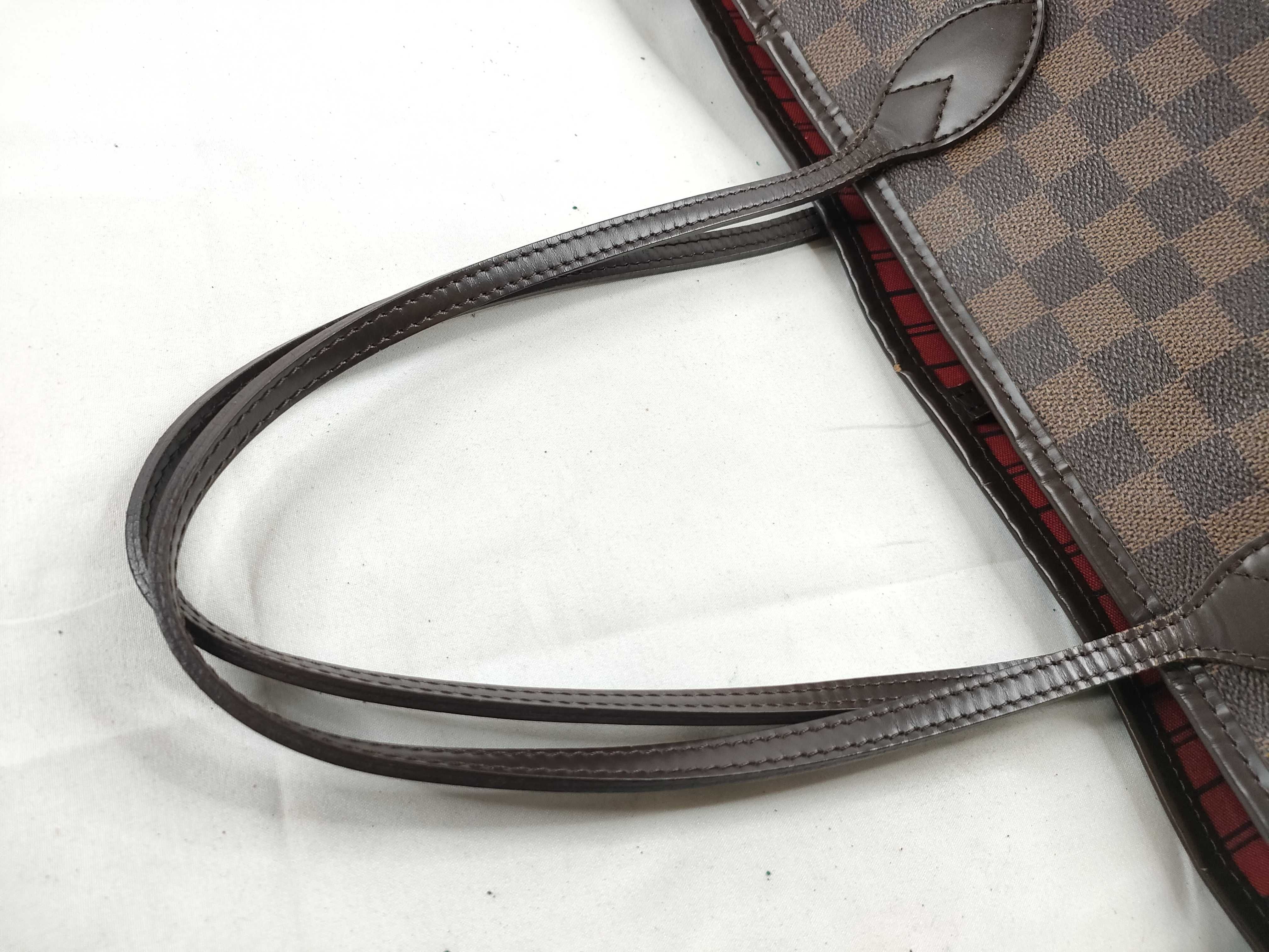 Damier N51105 Damier Neverfull MM Tote Bag — view 6