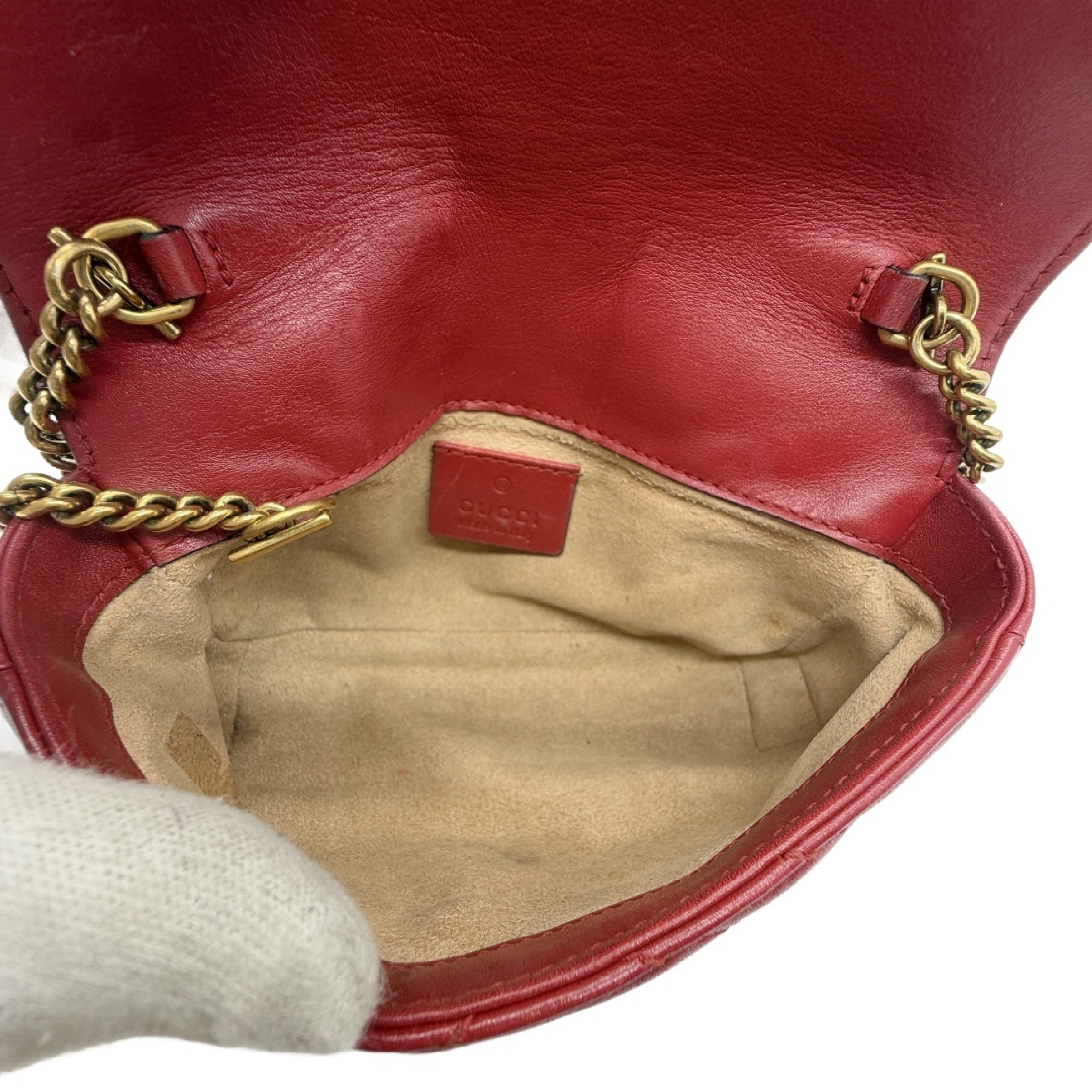Marmont Mini Shoulder Bag — view 12