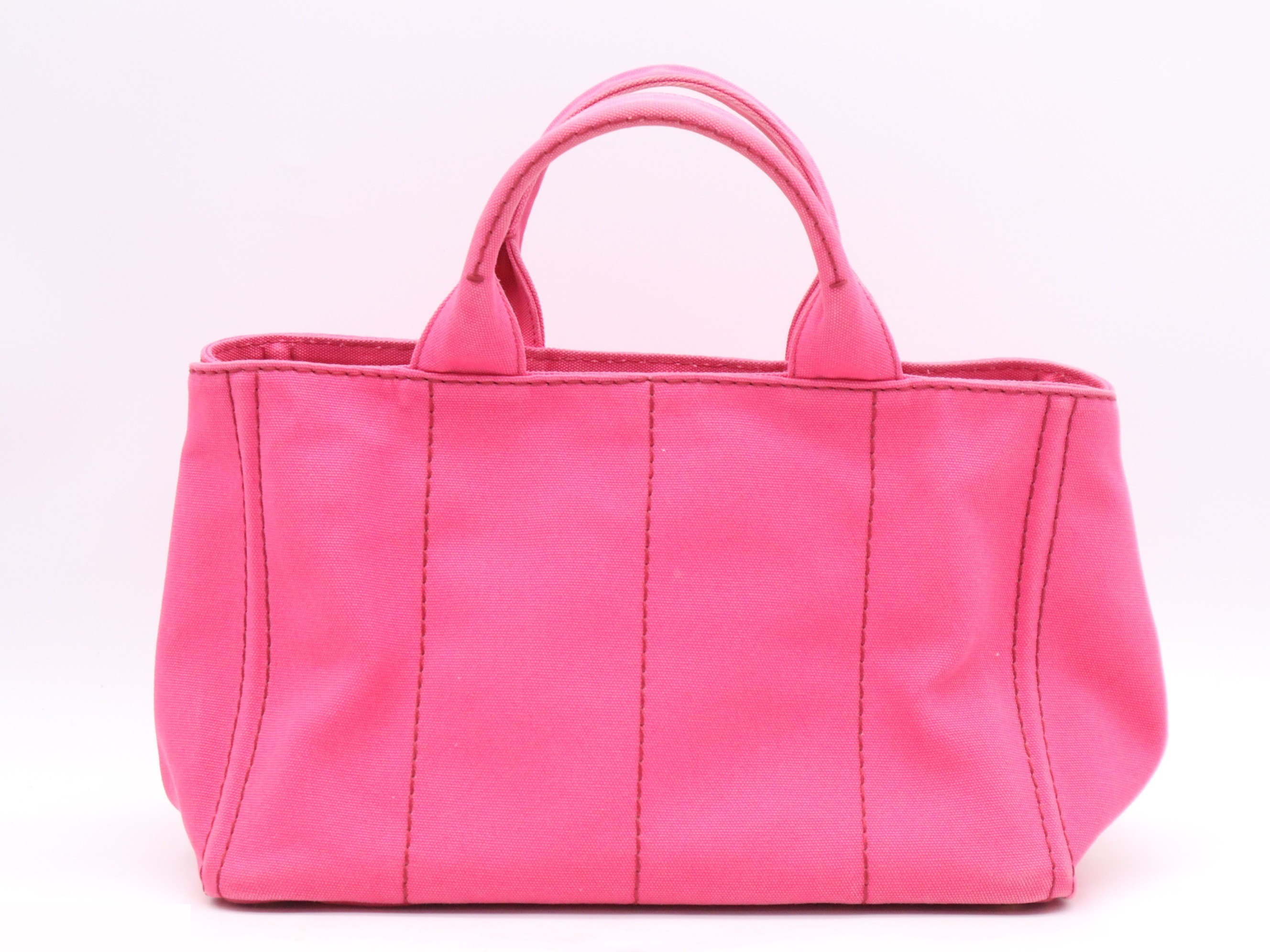 Canvas Canapa Medium 2-Way Tote Bag, Pink — view 2