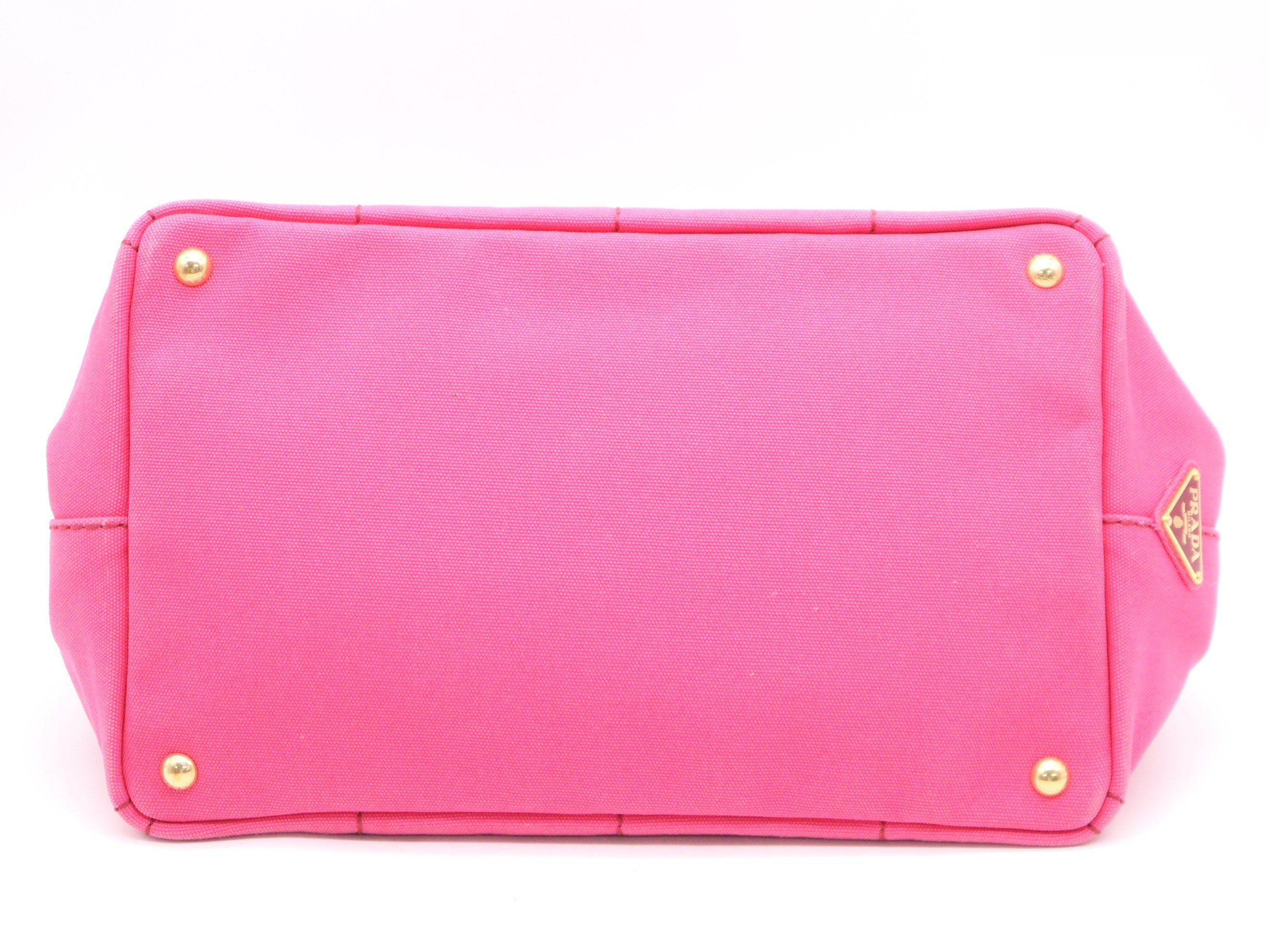 Canvas Canapa Medium 2-Way Tote Bag, Pink — view 4