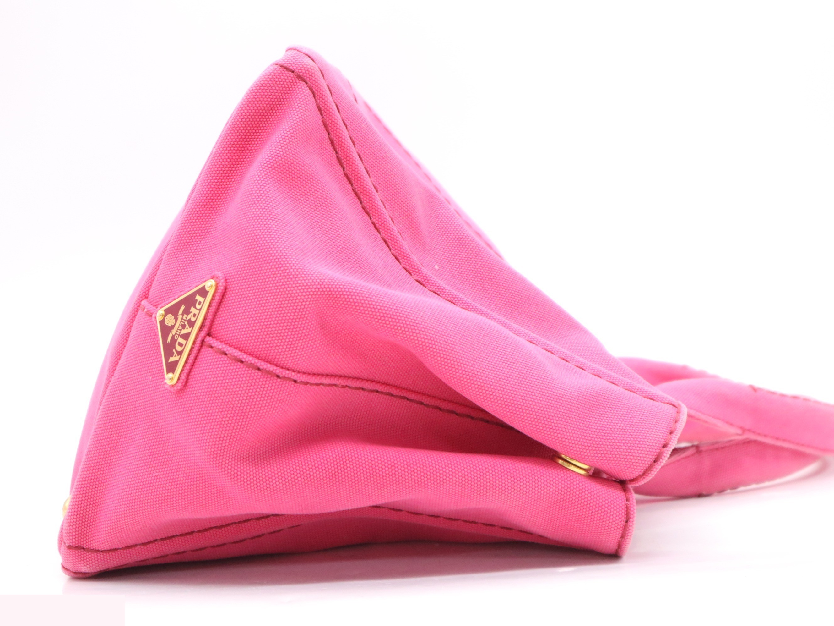 Canvas Canapa Medium 2-Way Tote Bag, Pink — view 5
