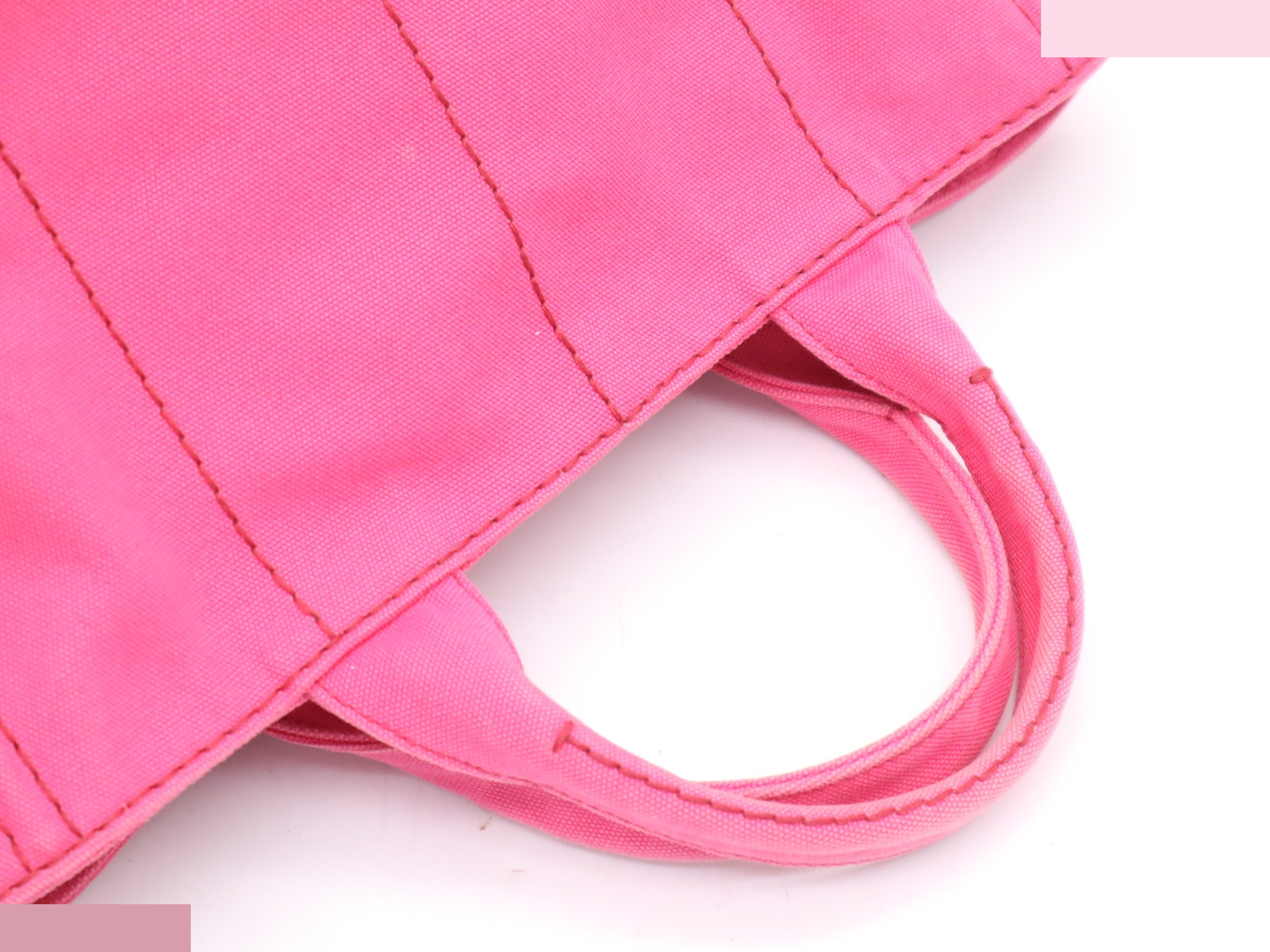 Canvas Canapa Medium 2-Way Tote Bag, Pink — view 6