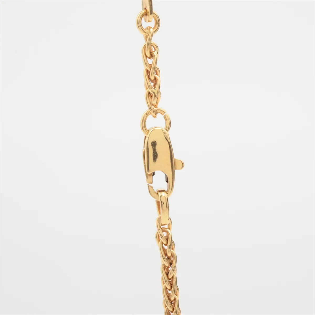 Necklace Chain 750(YG) 11.4g D84872 Part of the engraving is — view 3