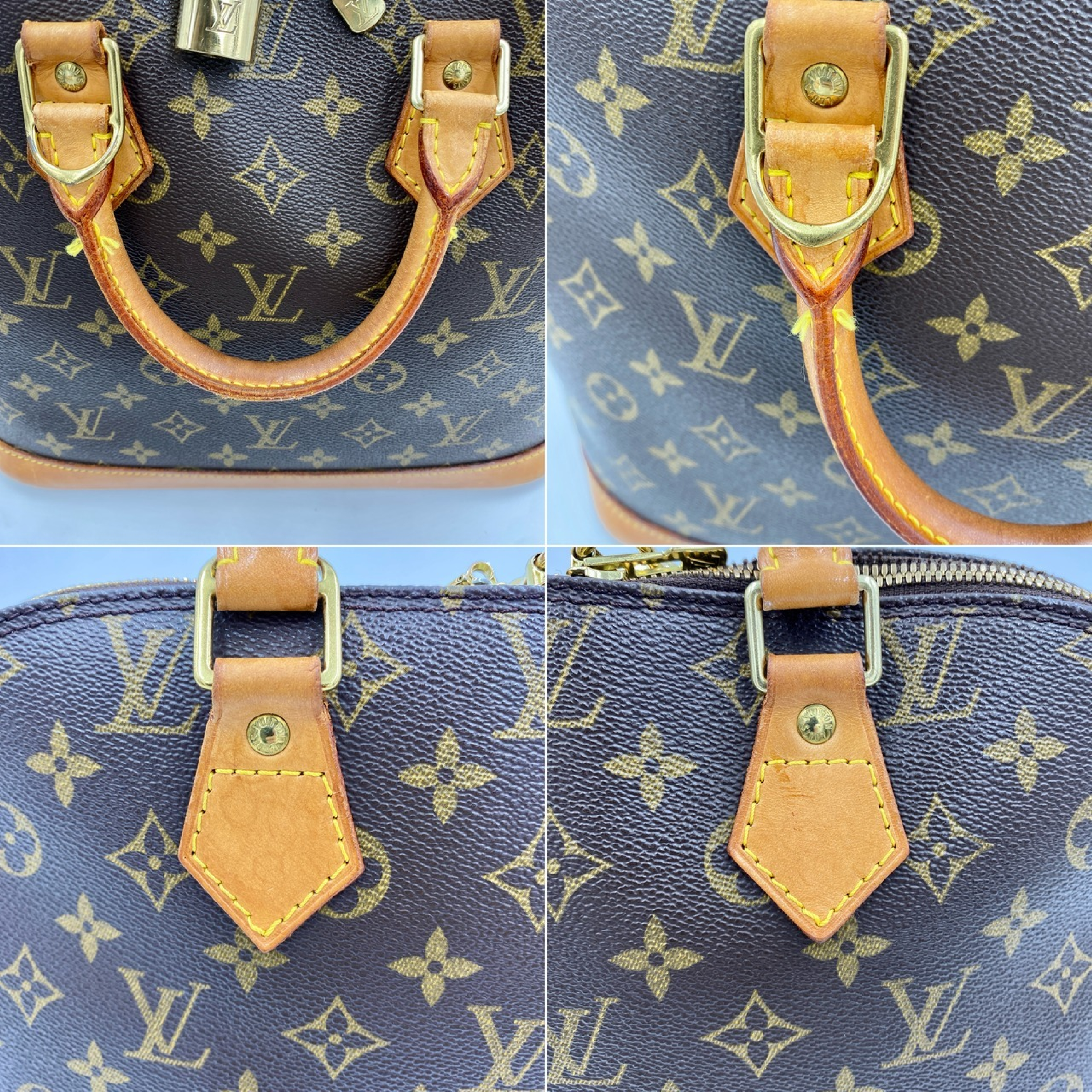 Monogram M40878 Alma MM Handbag — view 3
