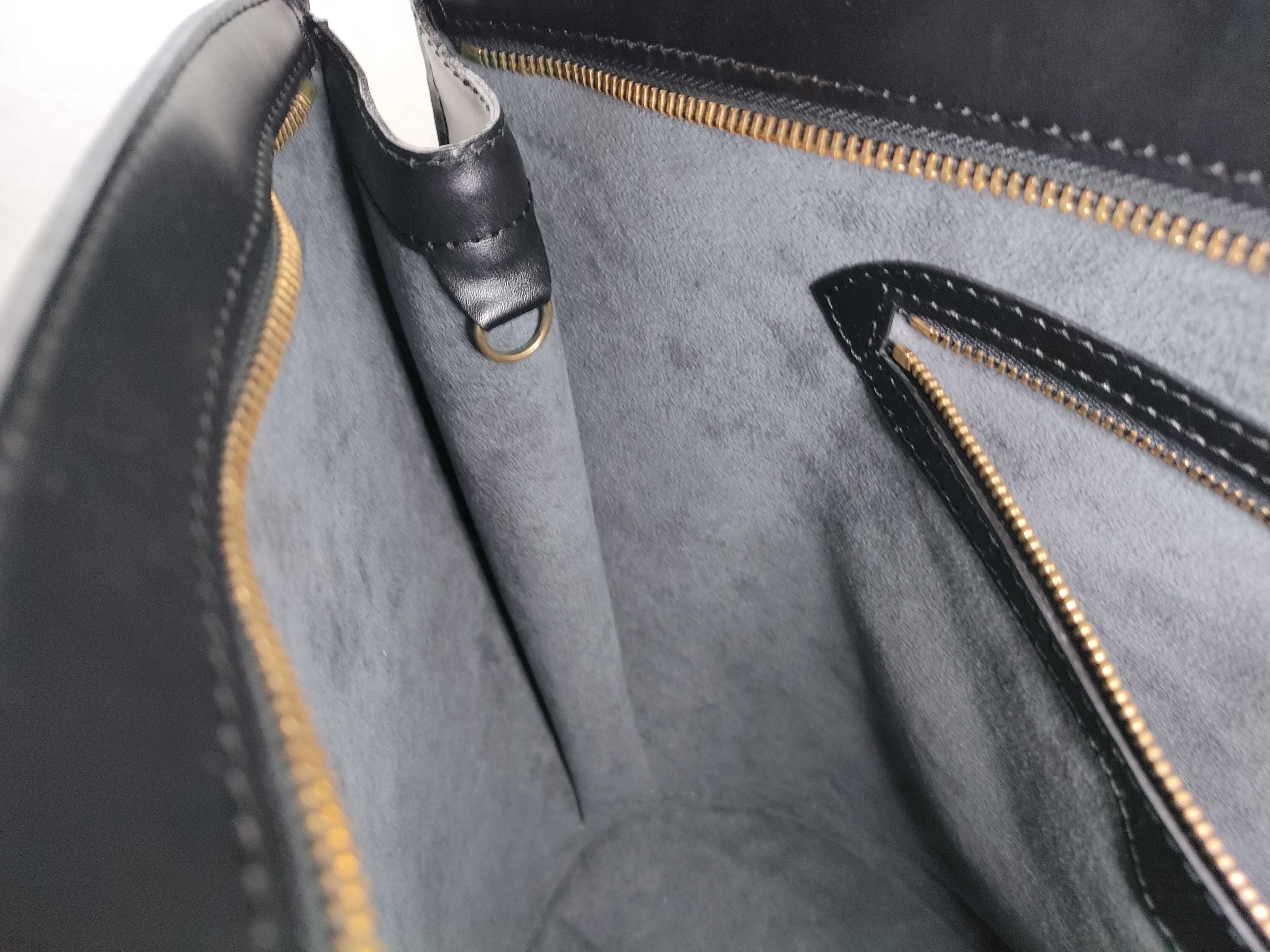 Epi M52272 Saint Jacques Black Tote Bag Shoulder Bag — view 12
