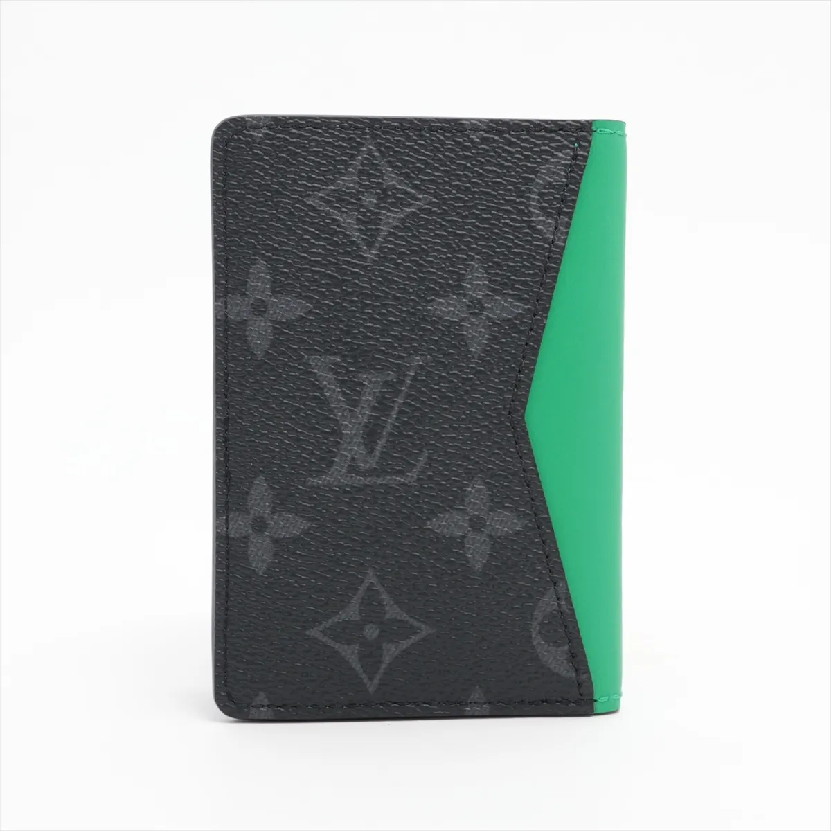 Monogram Eclipse Organizer De Poche - Black x Green Card Case M25842 RFID Reactive — view 2
