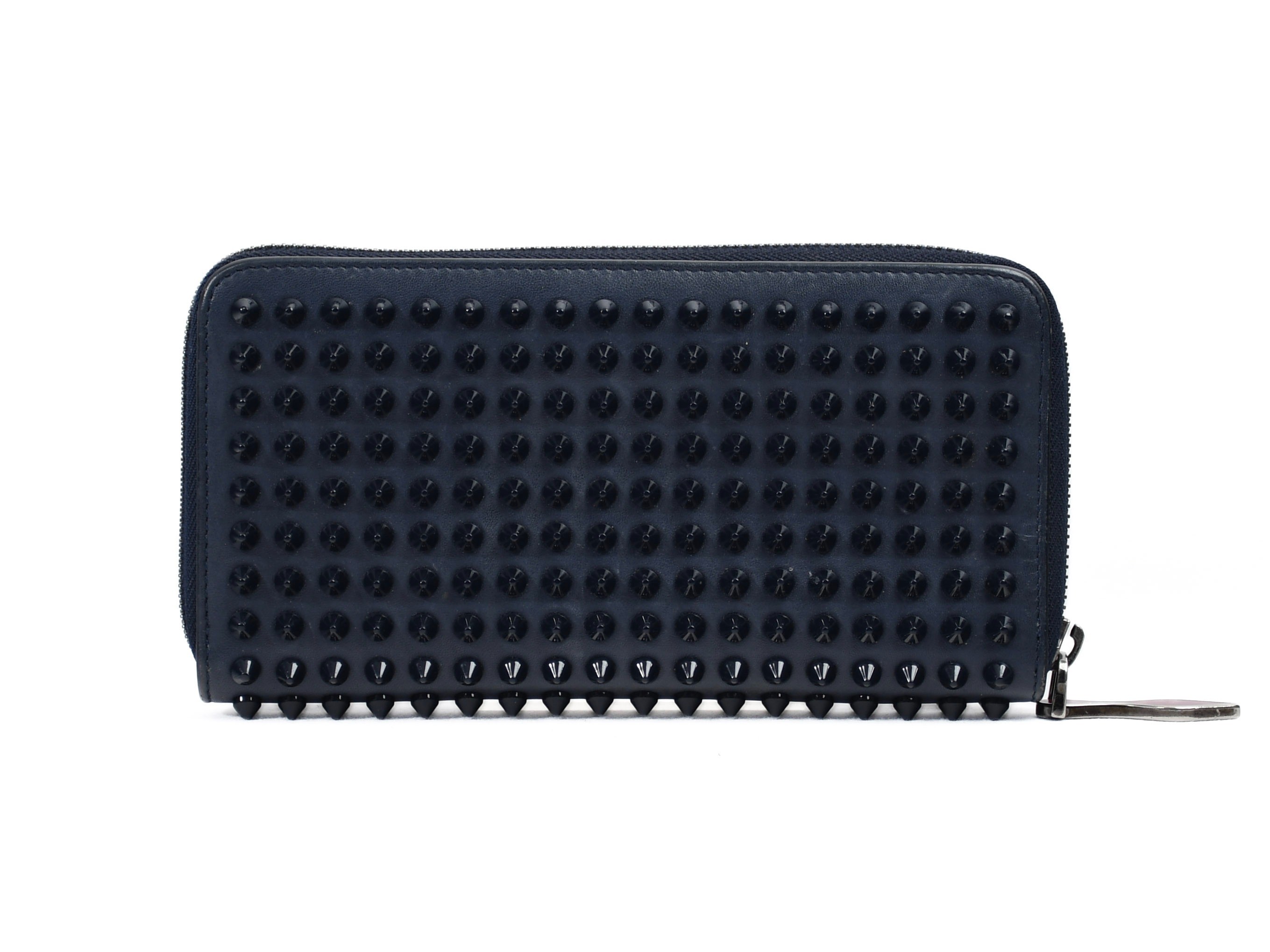 Comes with box and dust bag. Panettone round zipper wallet by Christian Louboutin. — view 3