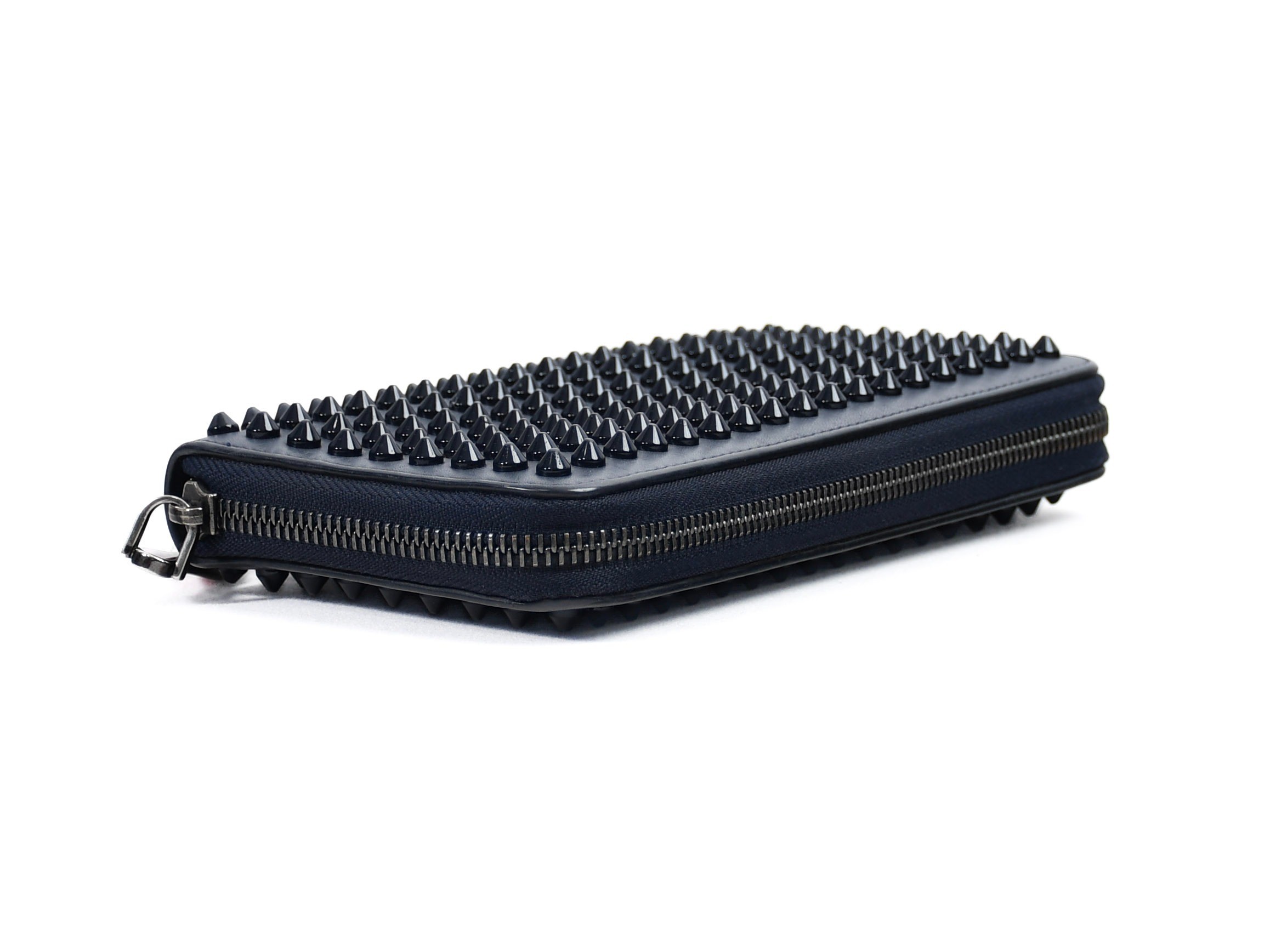 Comes with box and dust bag. Panettone round zipper wallet by Christian Louboutin. — view 6