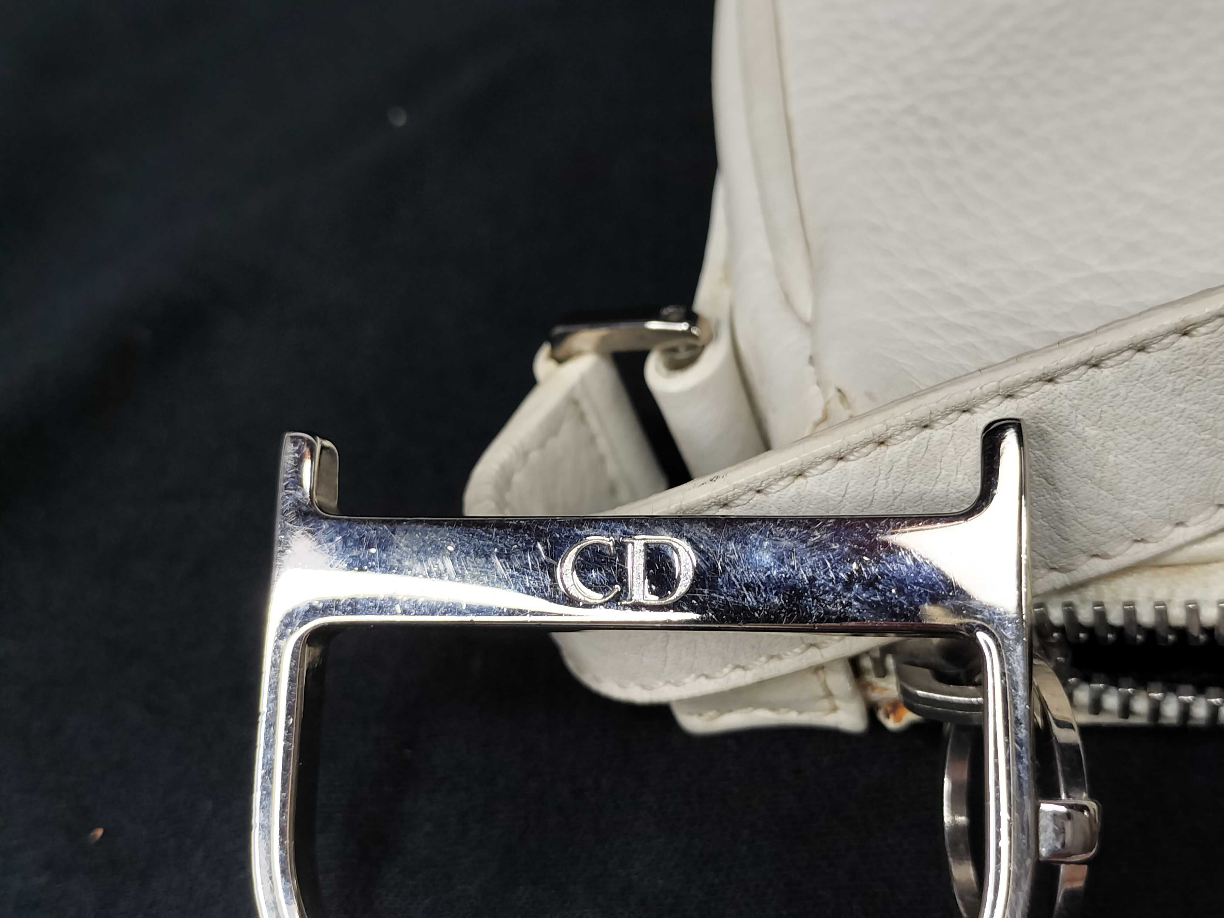 handbag, leather, white, shoulder bag — view 14