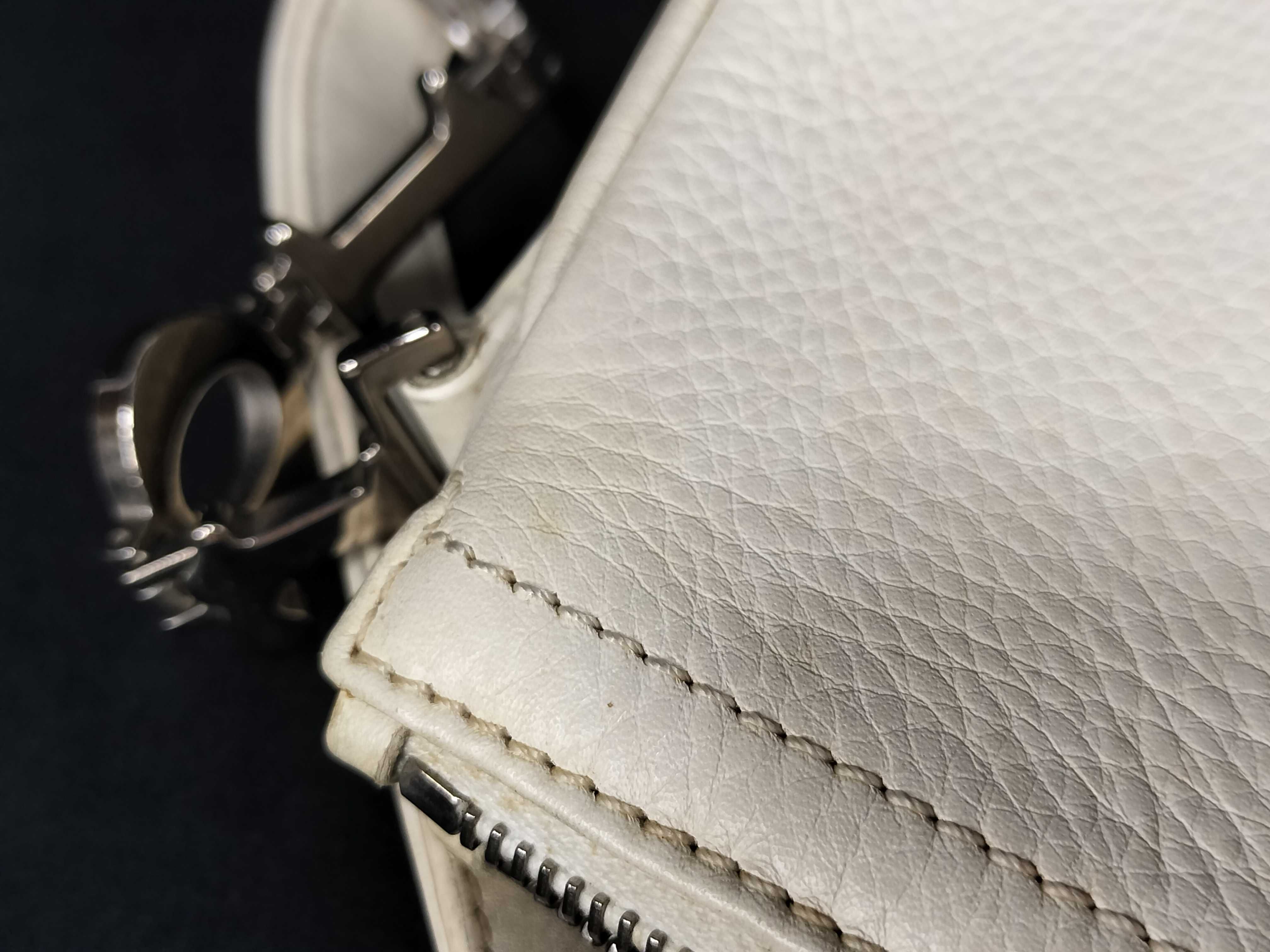 handbag, leather, white, shoulder bag — view 15
