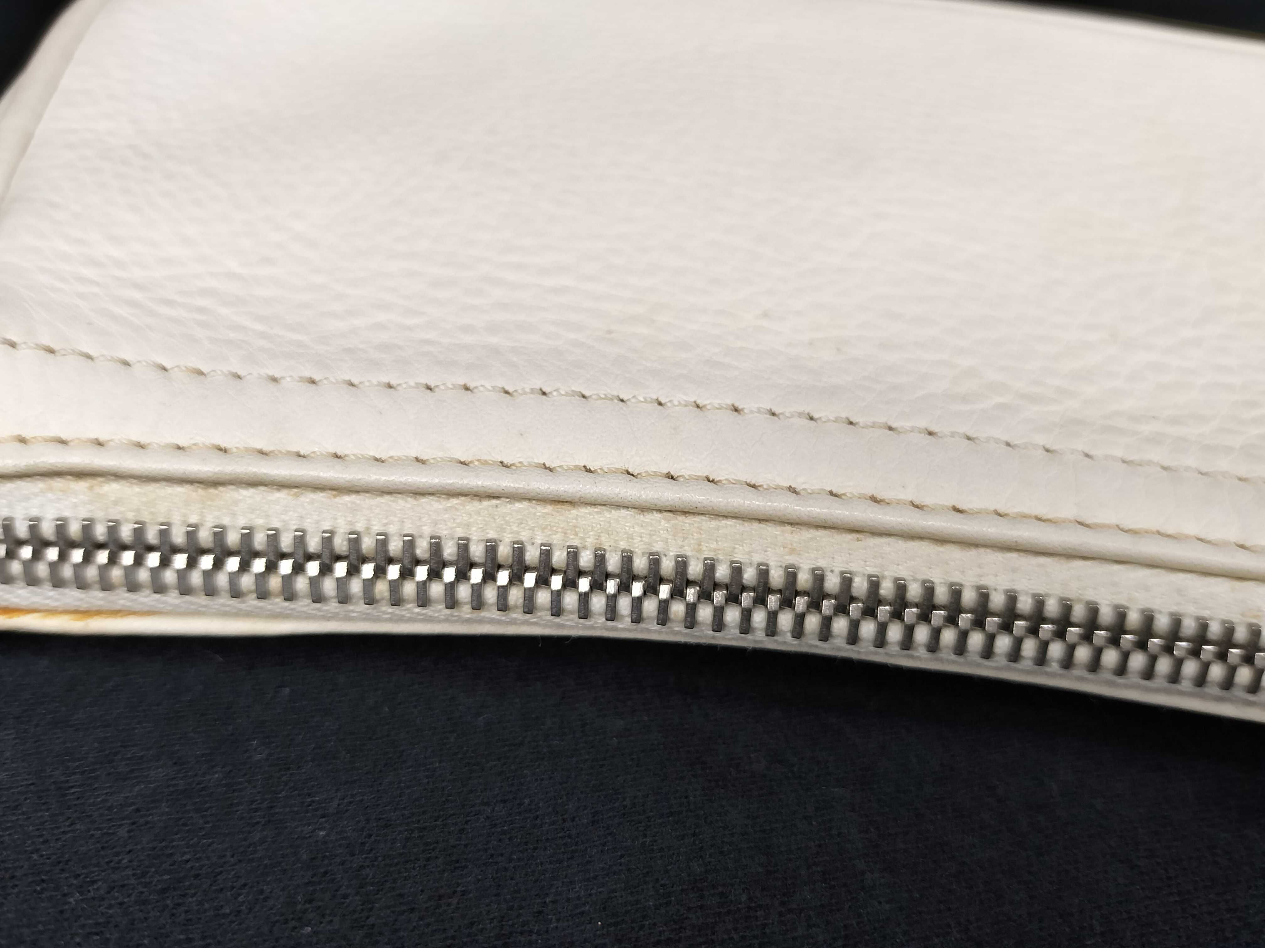 handbag, leather, white, shoulder bag — view 6