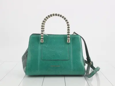 Serpenti Scaglie Shoulder Bag