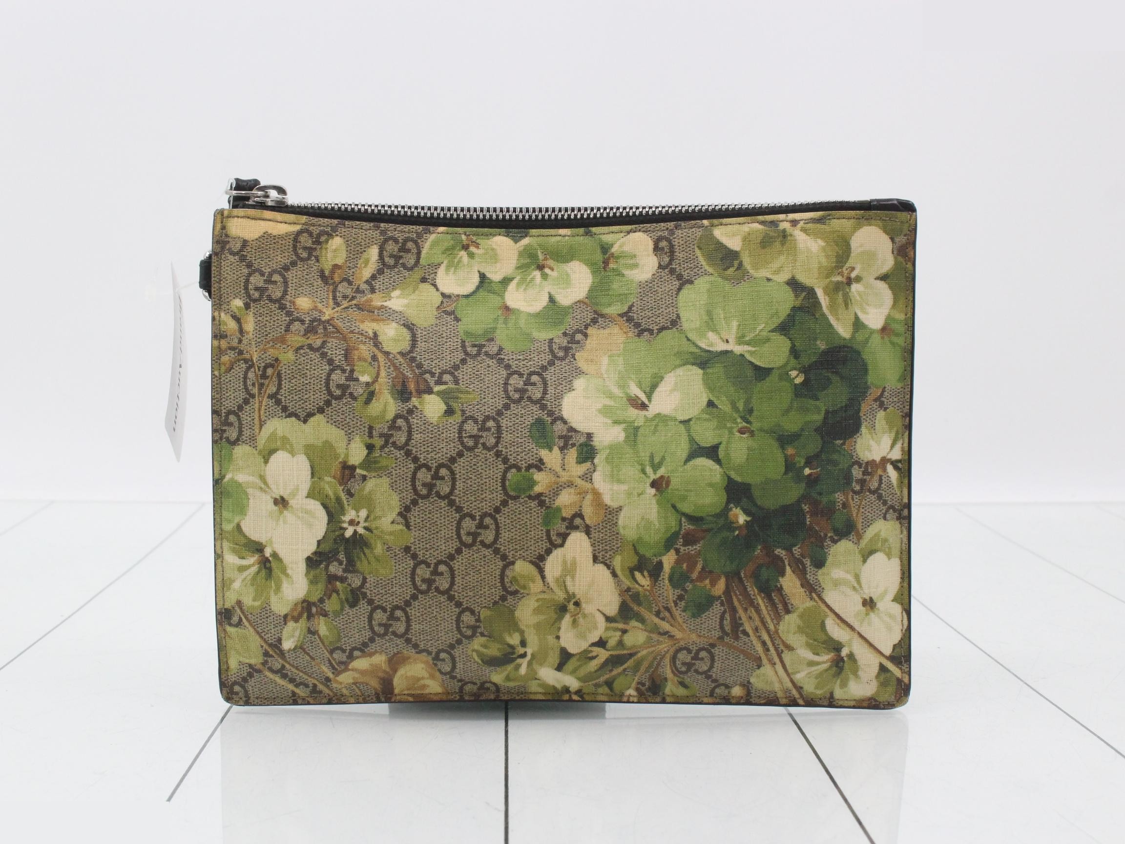 GG Blooms Clutch Bag