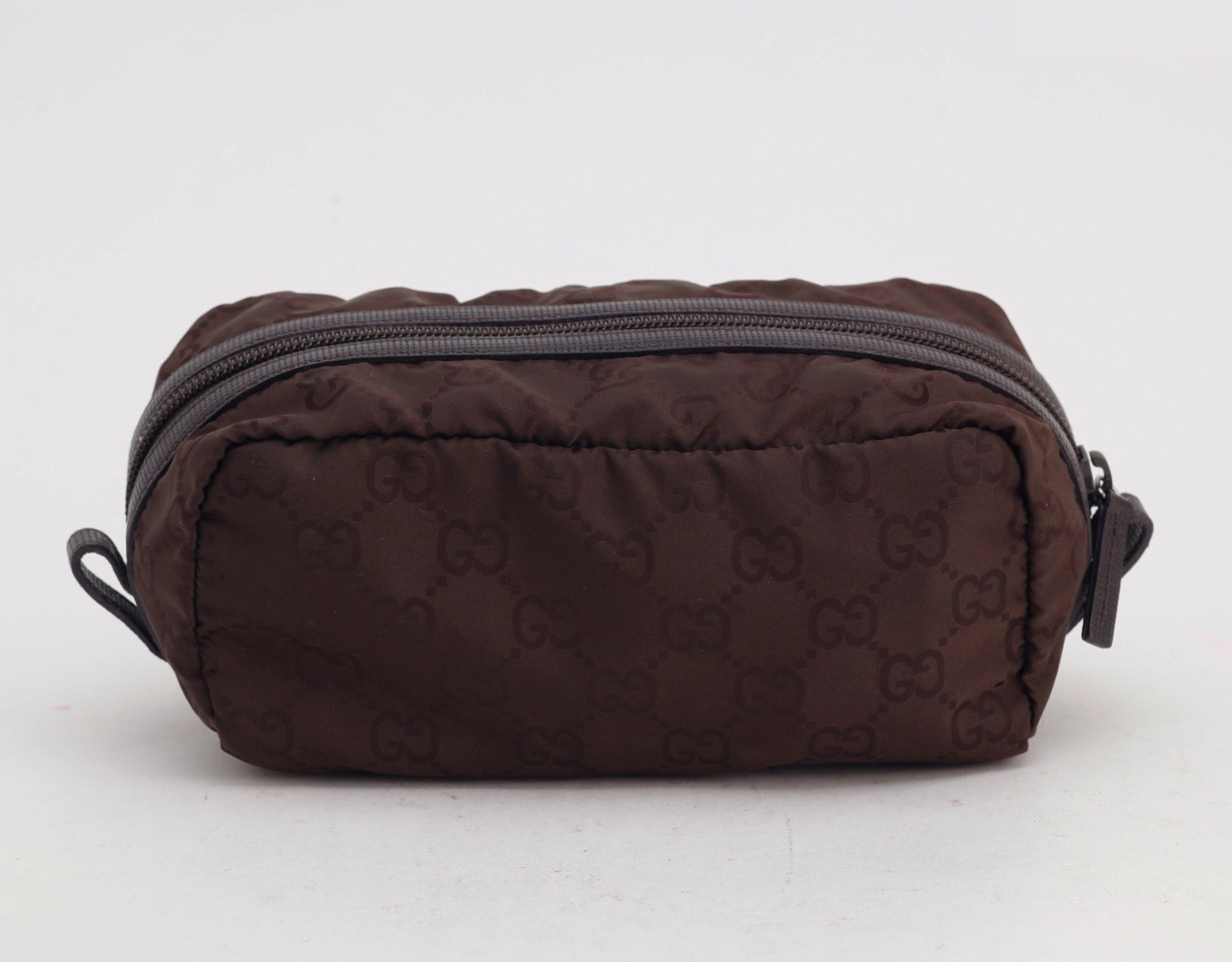 GG pattern nylon pouch — view 3