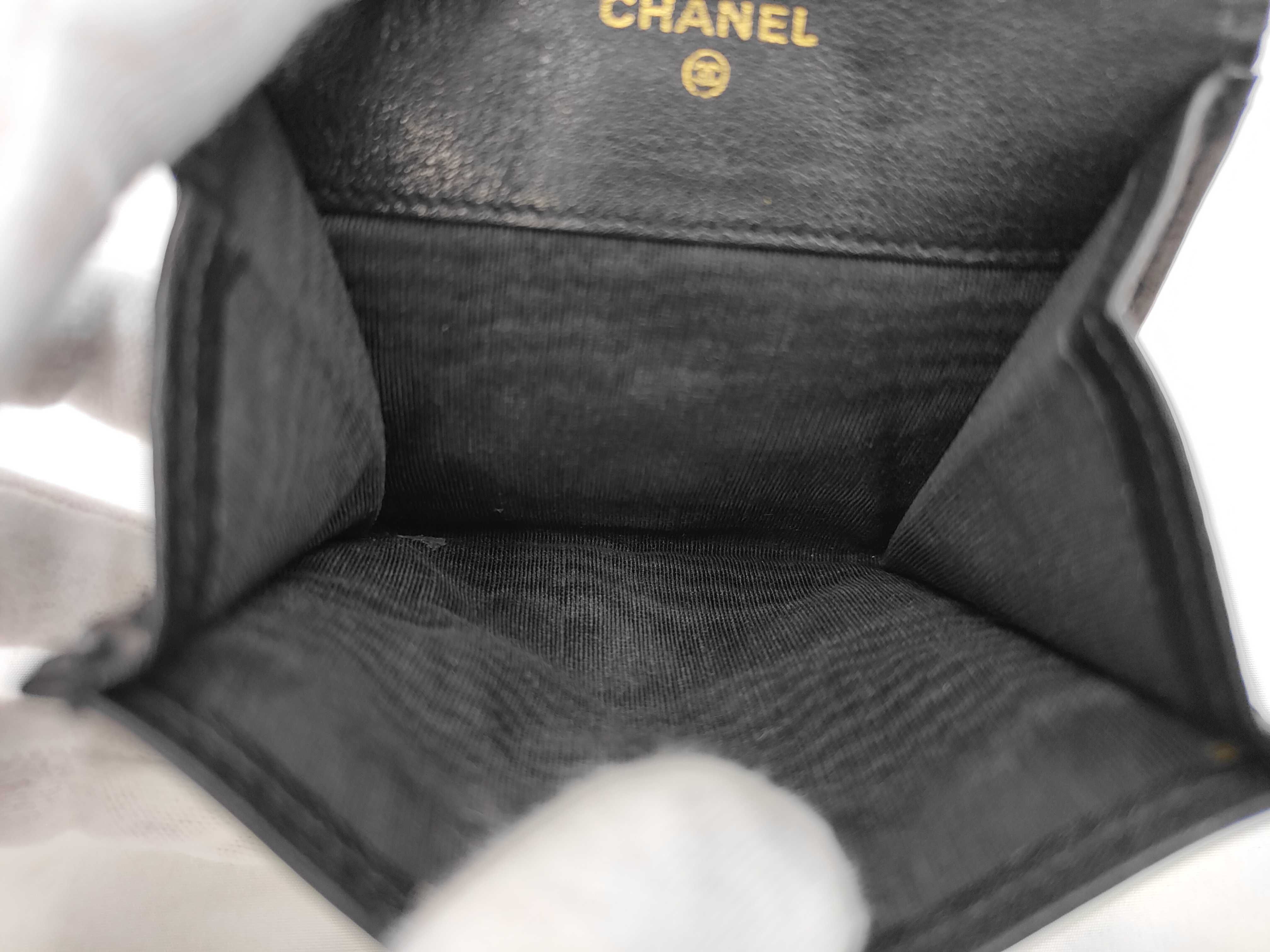 【S】693 Chanel Bicolore Matelassé Coin Case — view 5