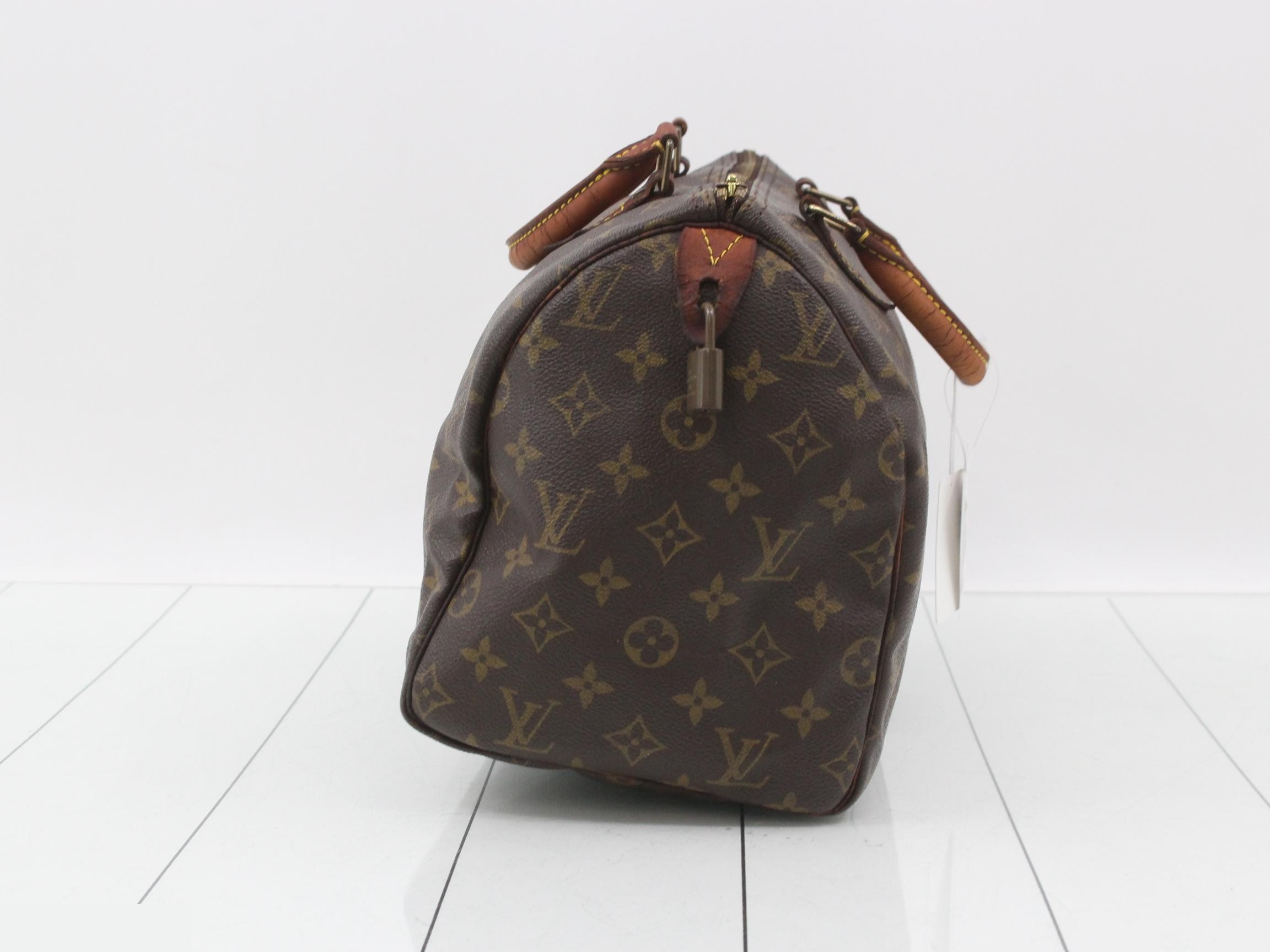 Monogram Speedy 30 (older model) Boston bag — view 3
