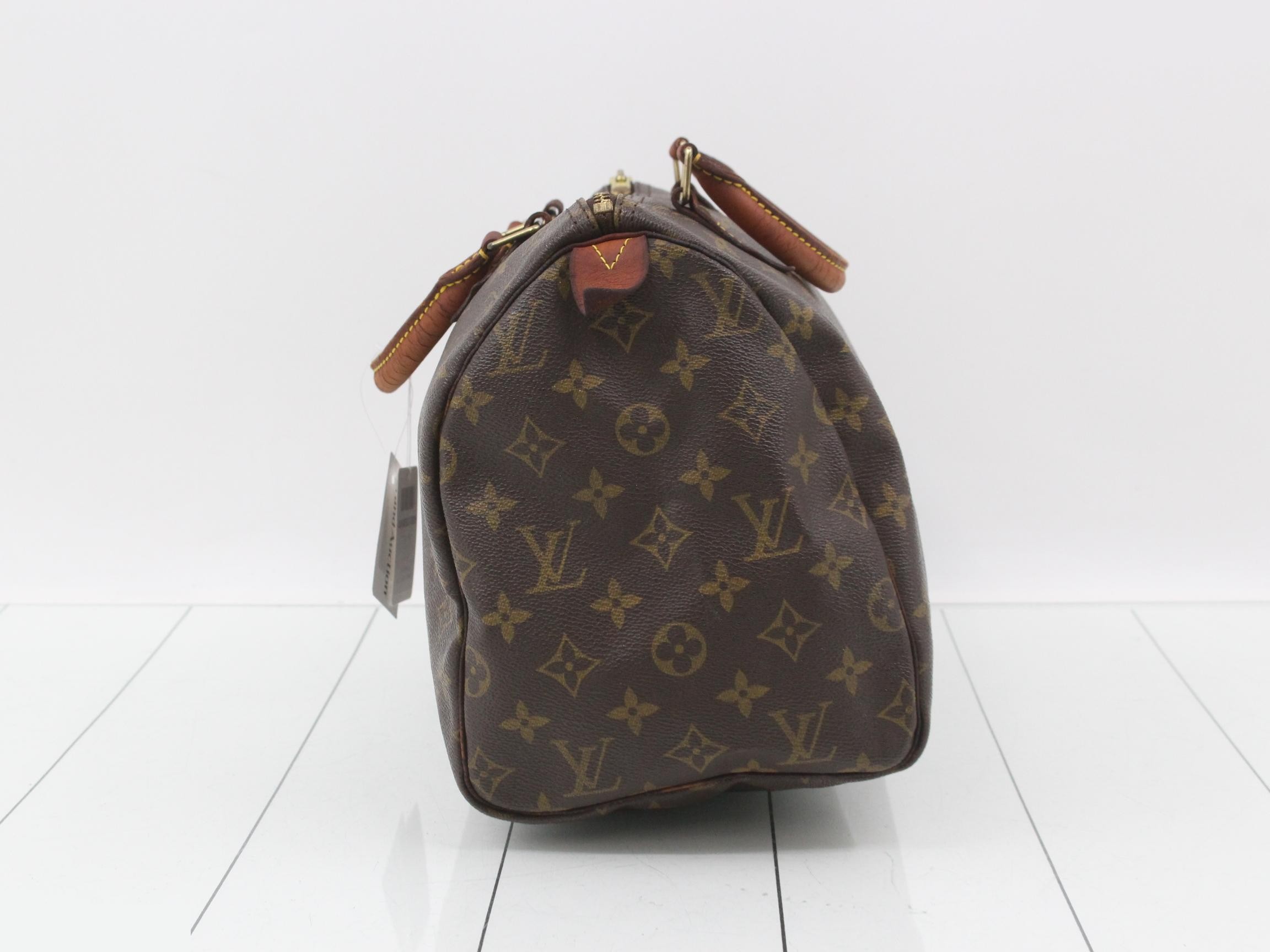 Monogram Speedy 30 (older model) Boston bag — view 4